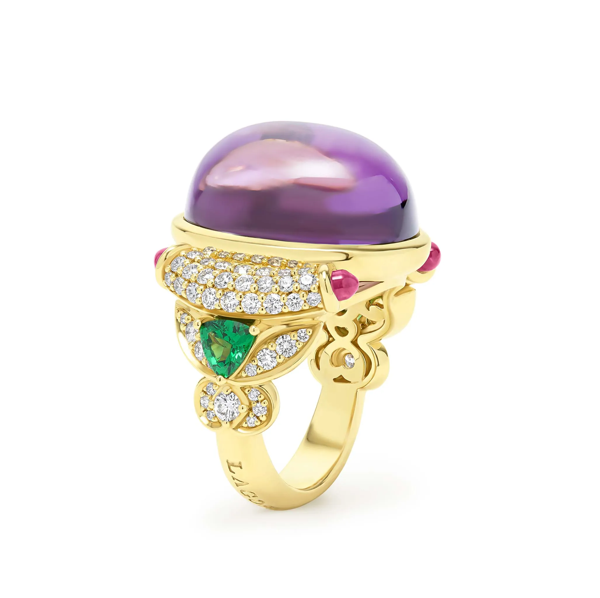 Studio 18K Gold Gemstone and Diamond Ring sold by LAGOS product image thumbnail 2