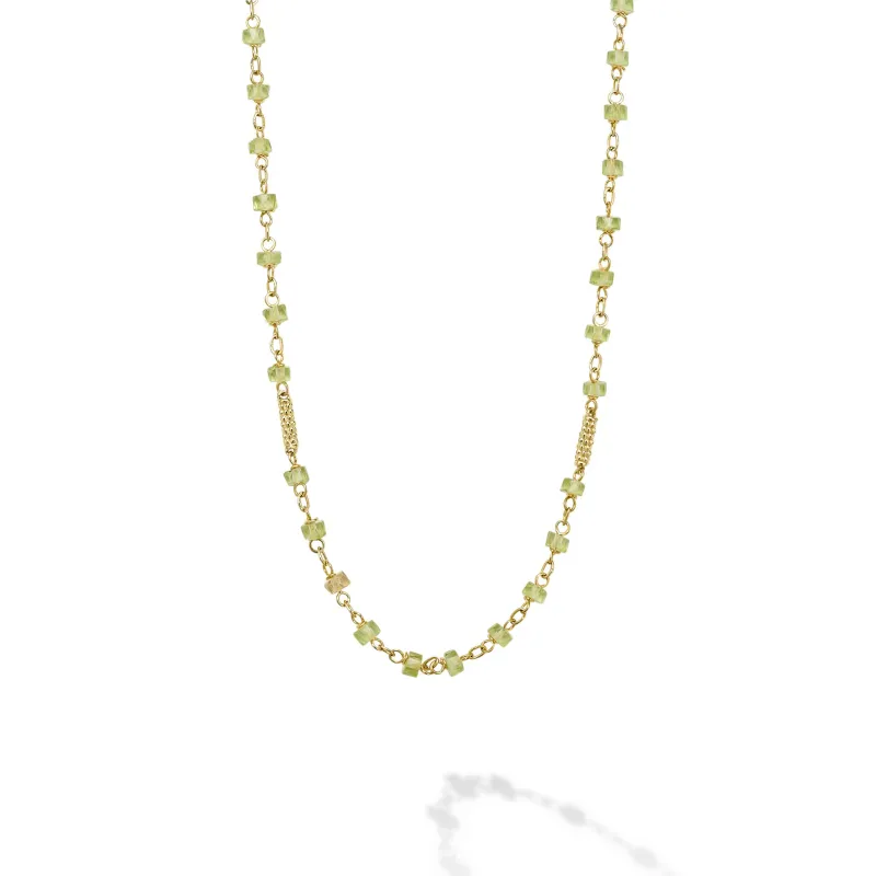 Studio 18K Gold Peridot Necklace sold by LAGOS