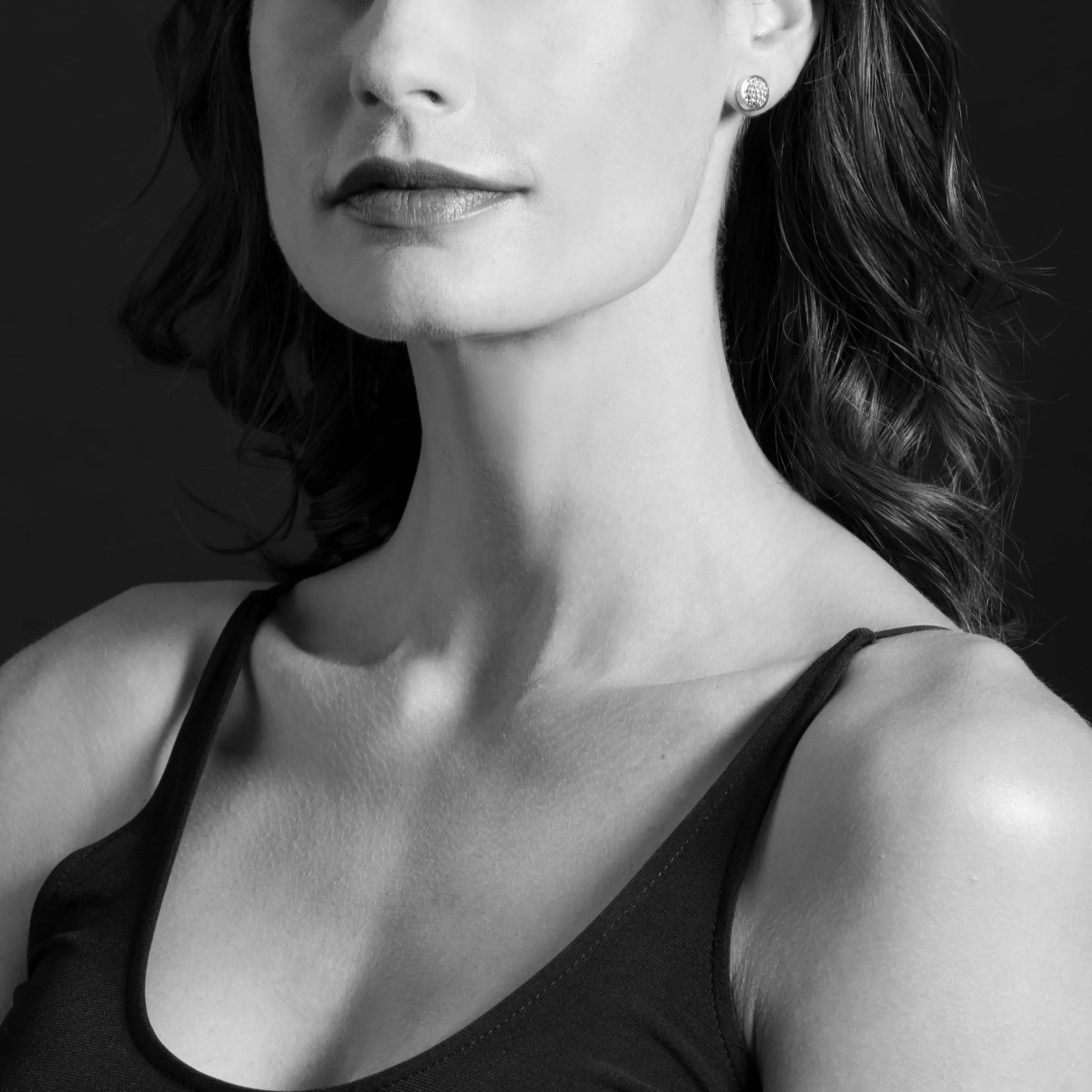 Signature Caviar Two-Tone Caviar Stud Earrings sold by LAGOS product image thumbnail 2