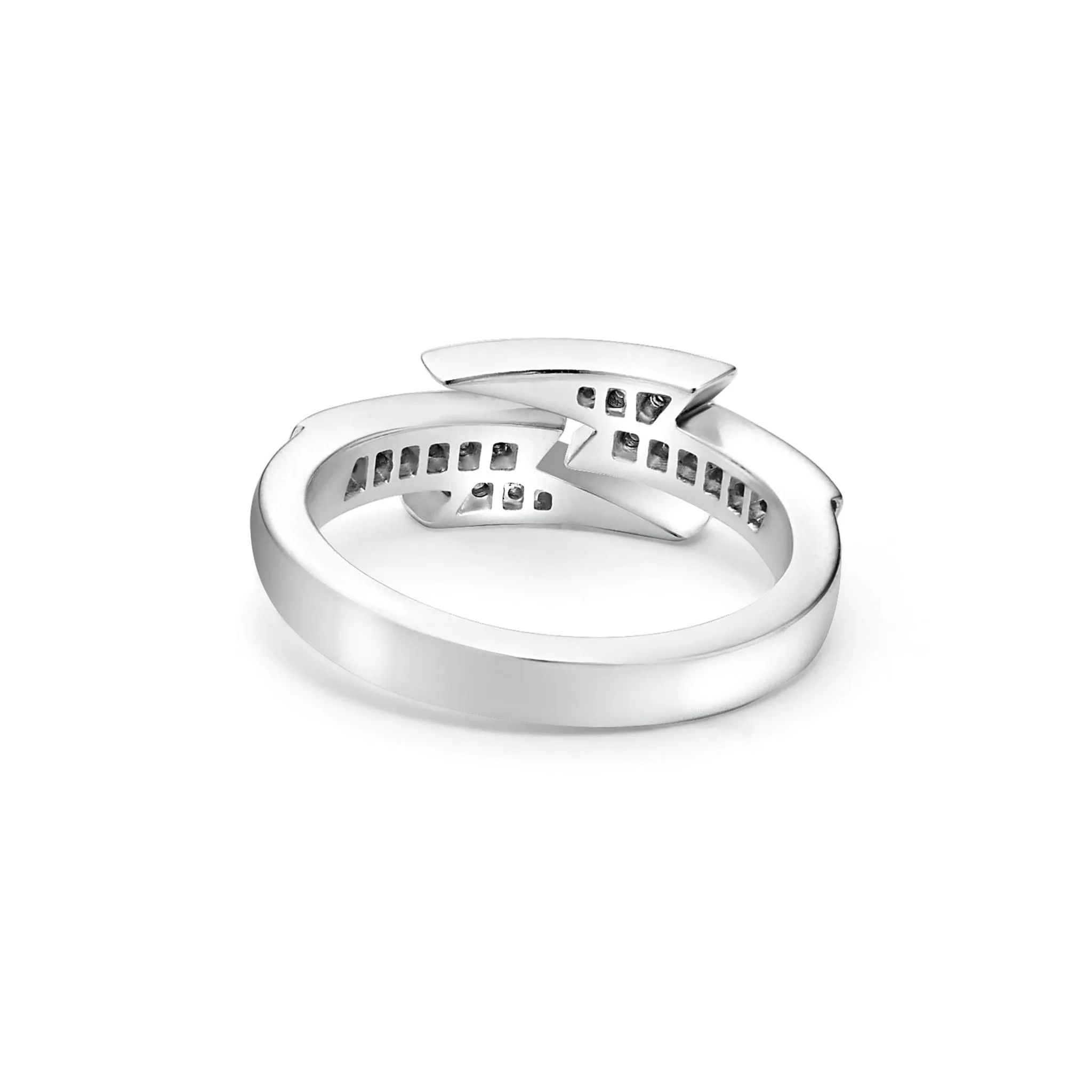 Caviar Spark Lightning Bolt Diamond Ring sold by LAGOS product image thumbnail 4