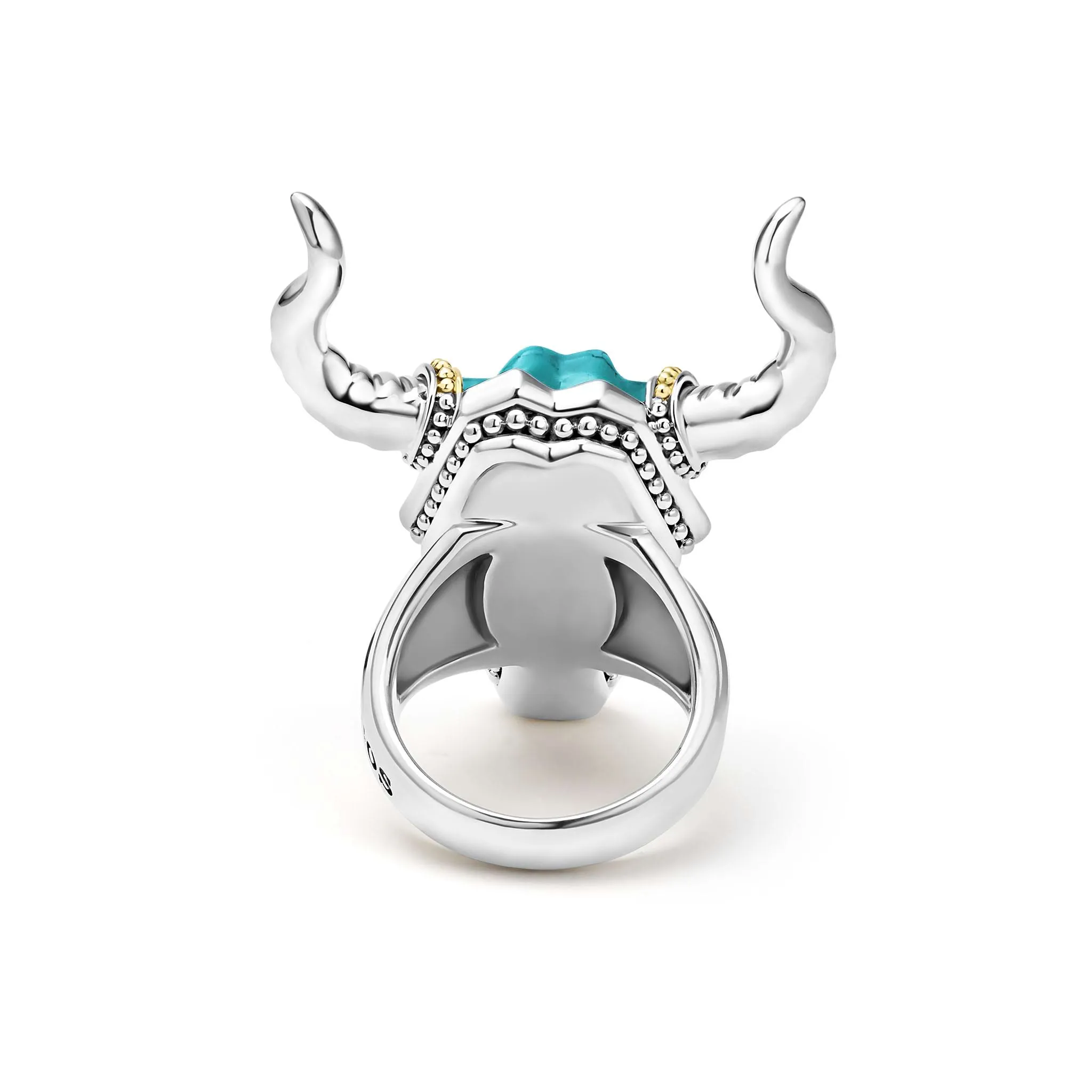 Anthem Turquoise Long Horn Ring sold by LAGOS product image thumbnail 4