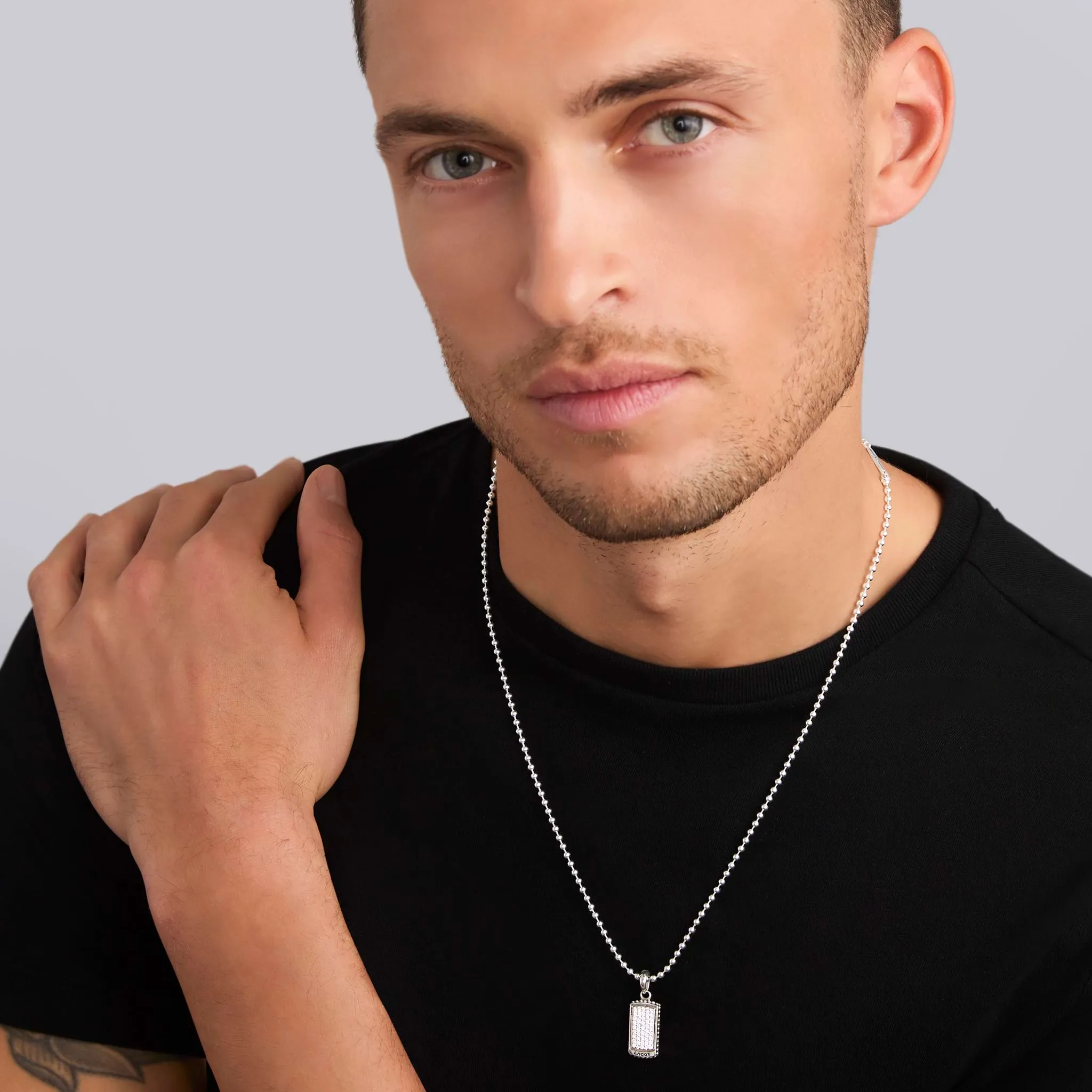 Anthem Diamond Tag Amulet sold by LAGOS product image thumbnail 2