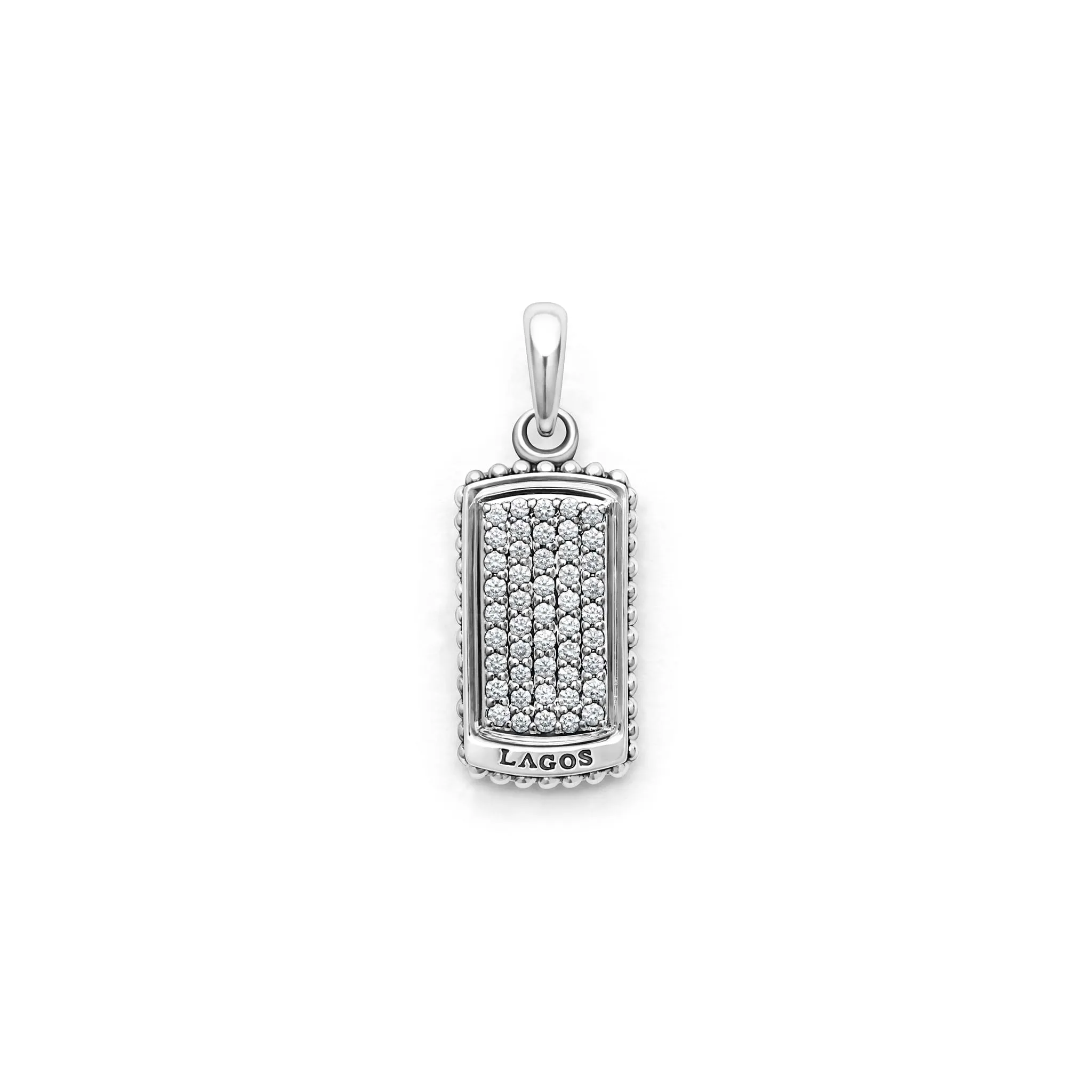 Anthem Diamond Tag Amulet sold by LAGOS