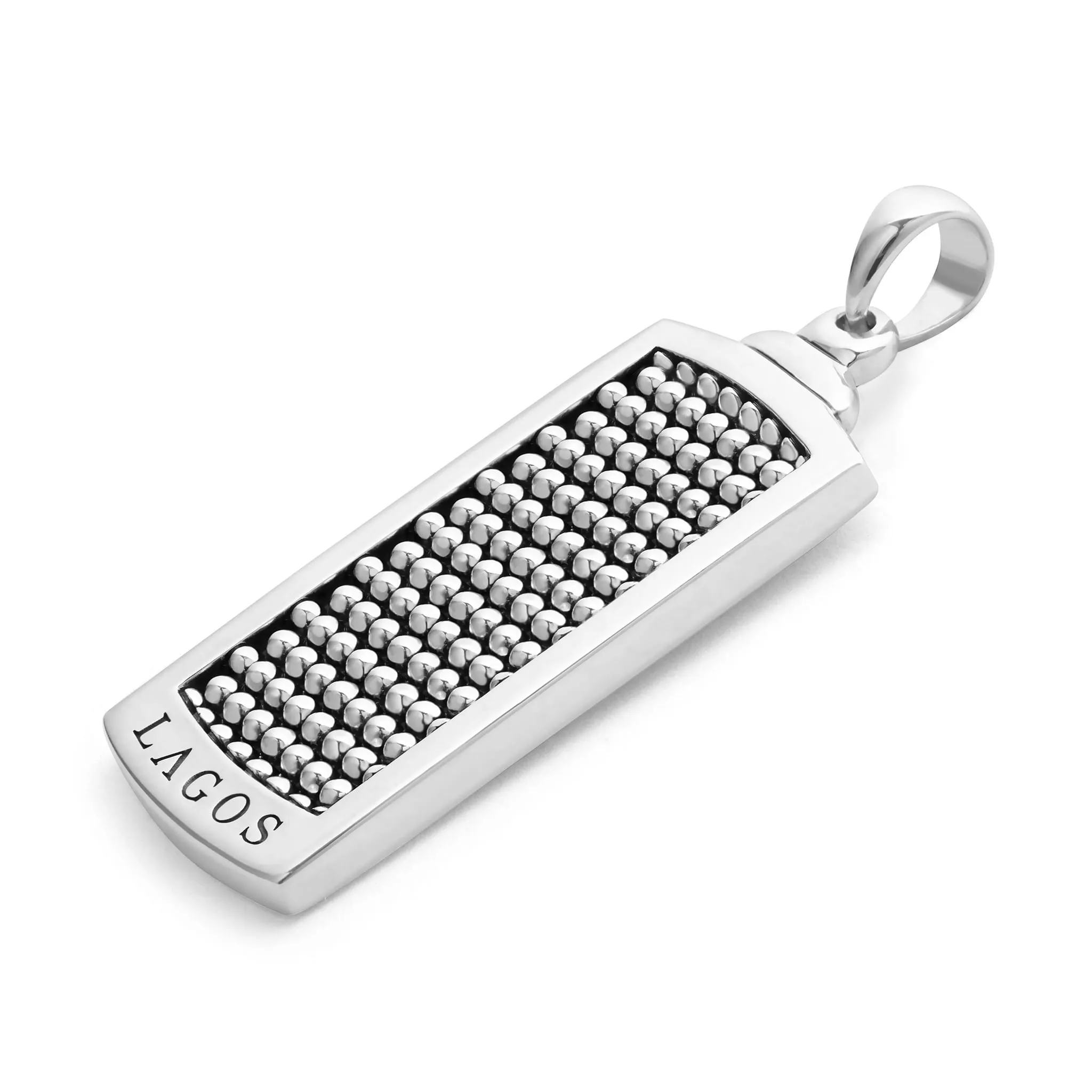 Anthem Caviar Beaded Tag Amulet sold by LAGOS product image thumbnail 3