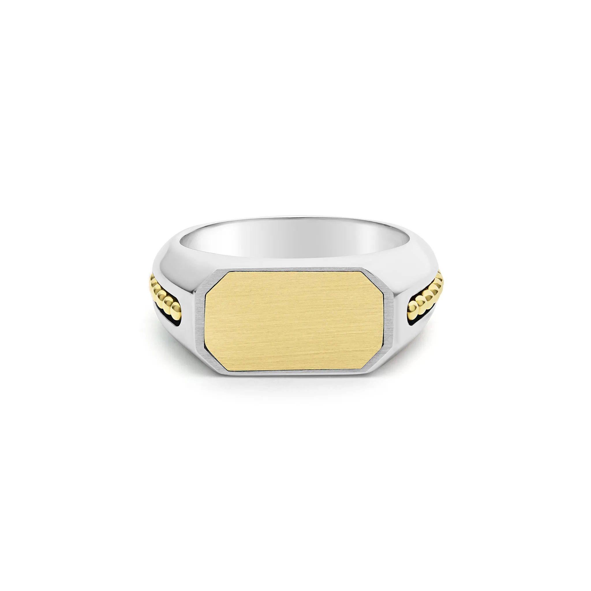 Anthem Two-Tone Octagon Ring sold by LAGOS product image thumbnail 3