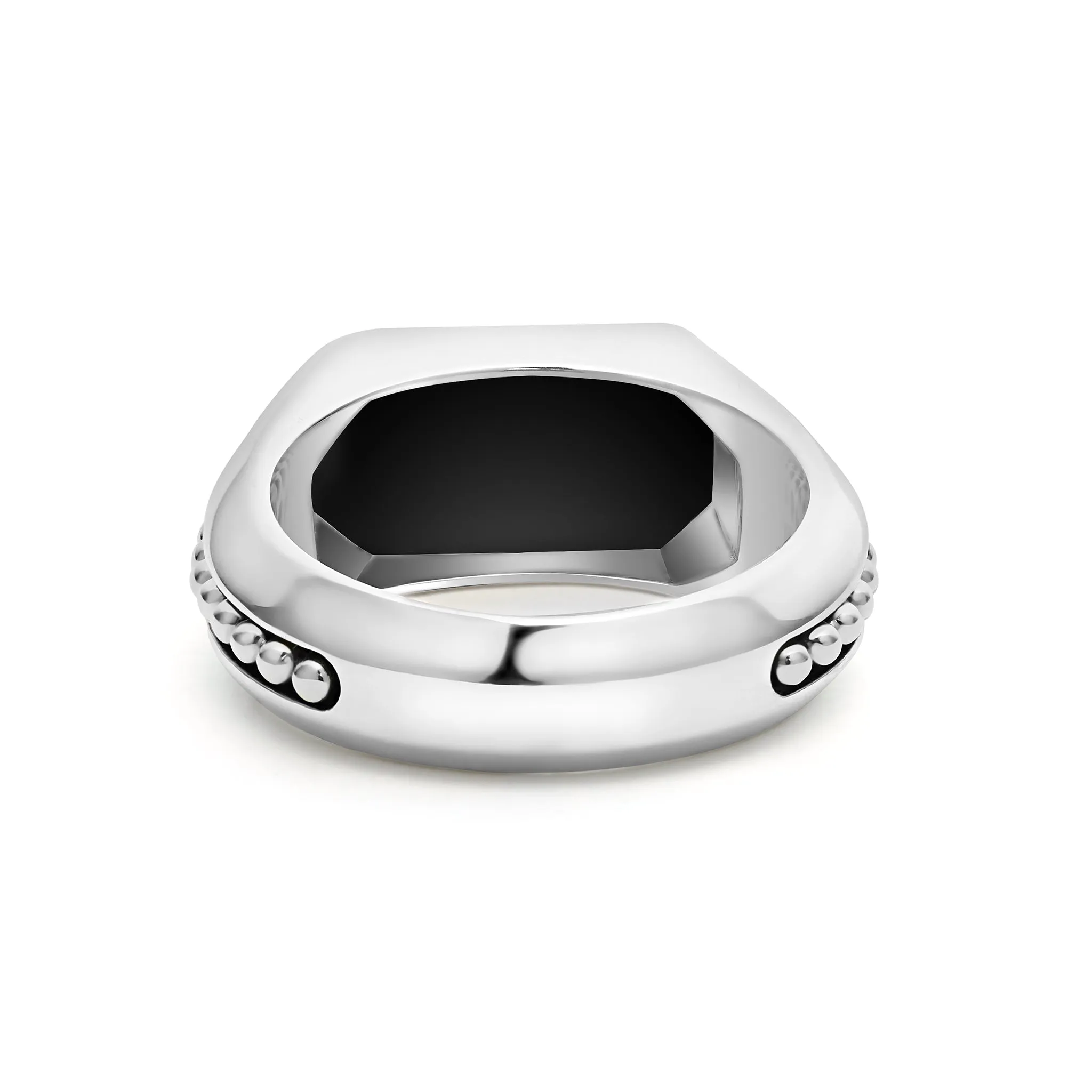 Anthem Onyx Octagon Ring sold by LAGOS product image thumbnail 5