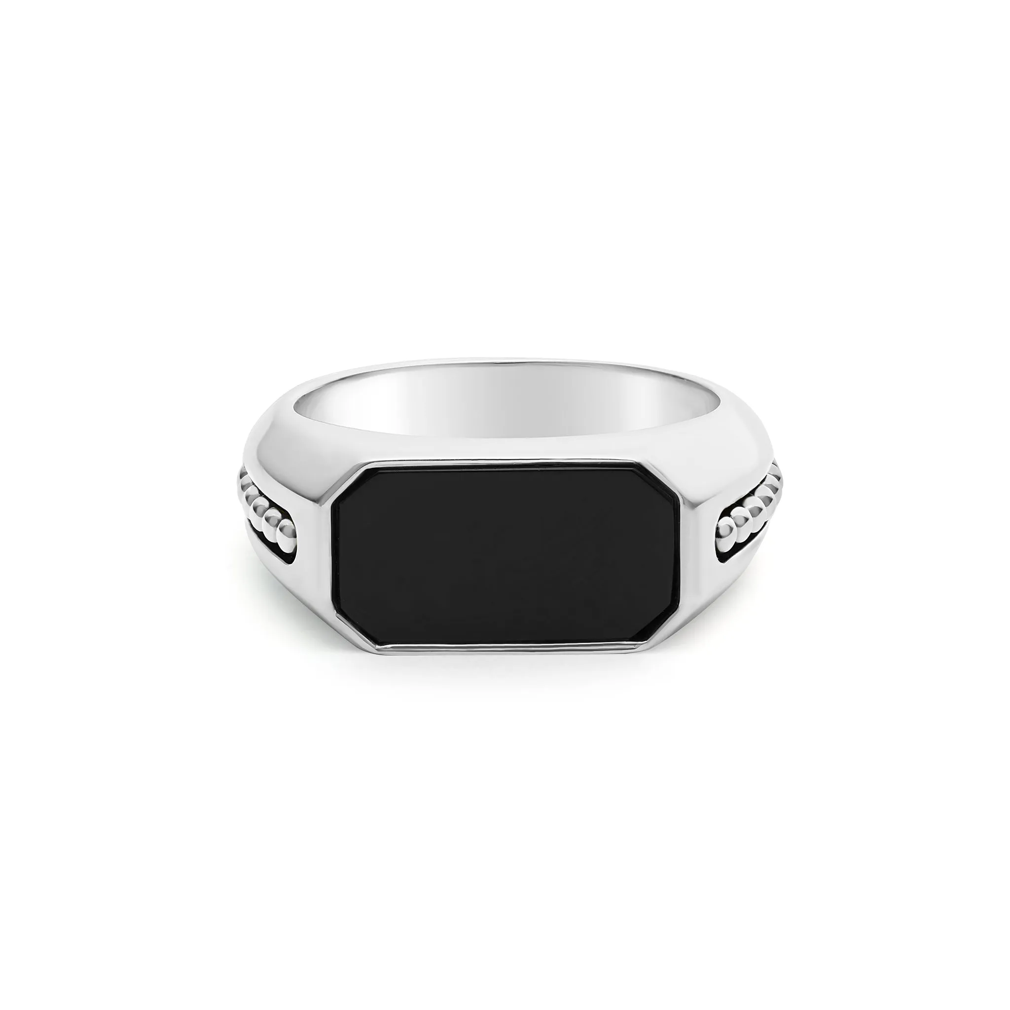 Anthem Onyx Octagon Ring sold by LAGOS product image thumbnail 3
