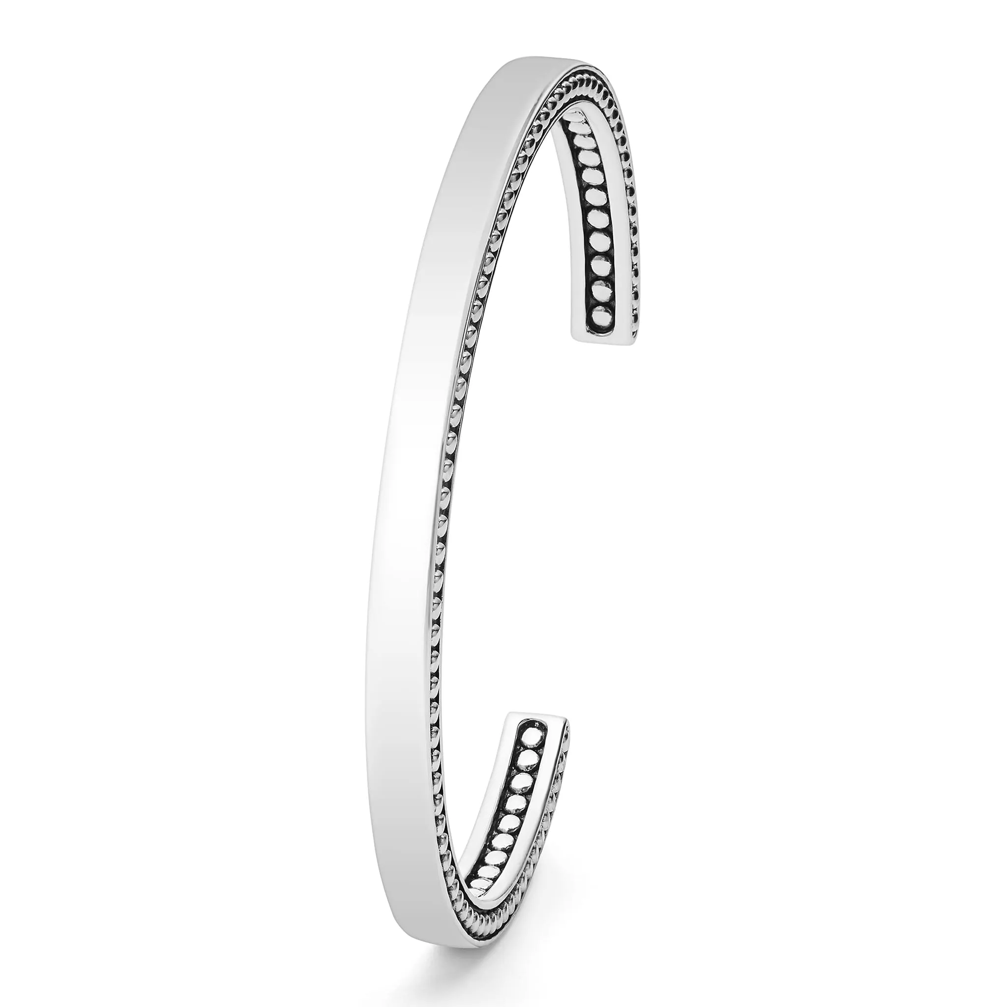 Anthem Silver Cuff Bracelet | 6mm sold by LAGOS product image thumbnail 5