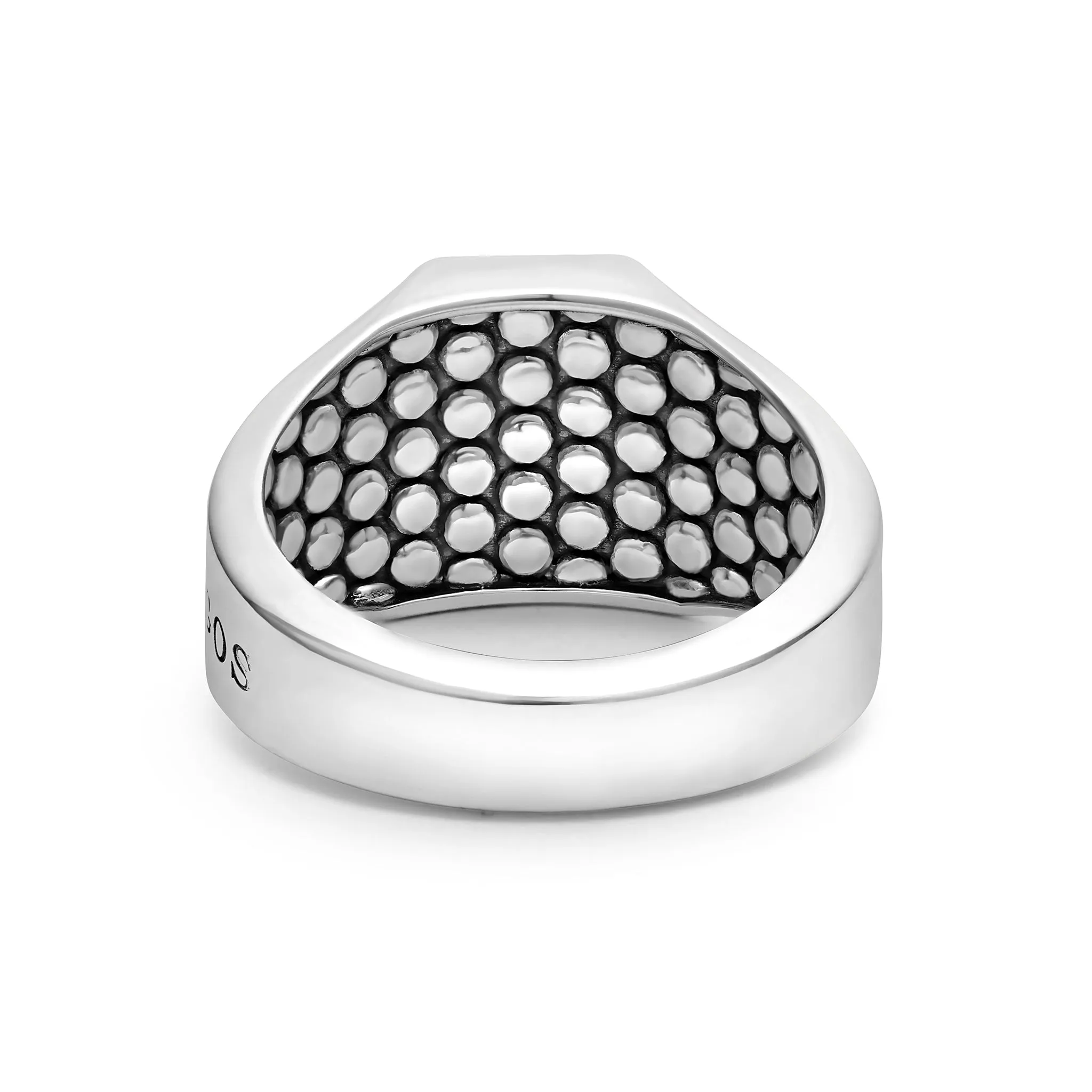 Anthem Octagon Signet Ring sold by LAGOS product image thumbnail 5