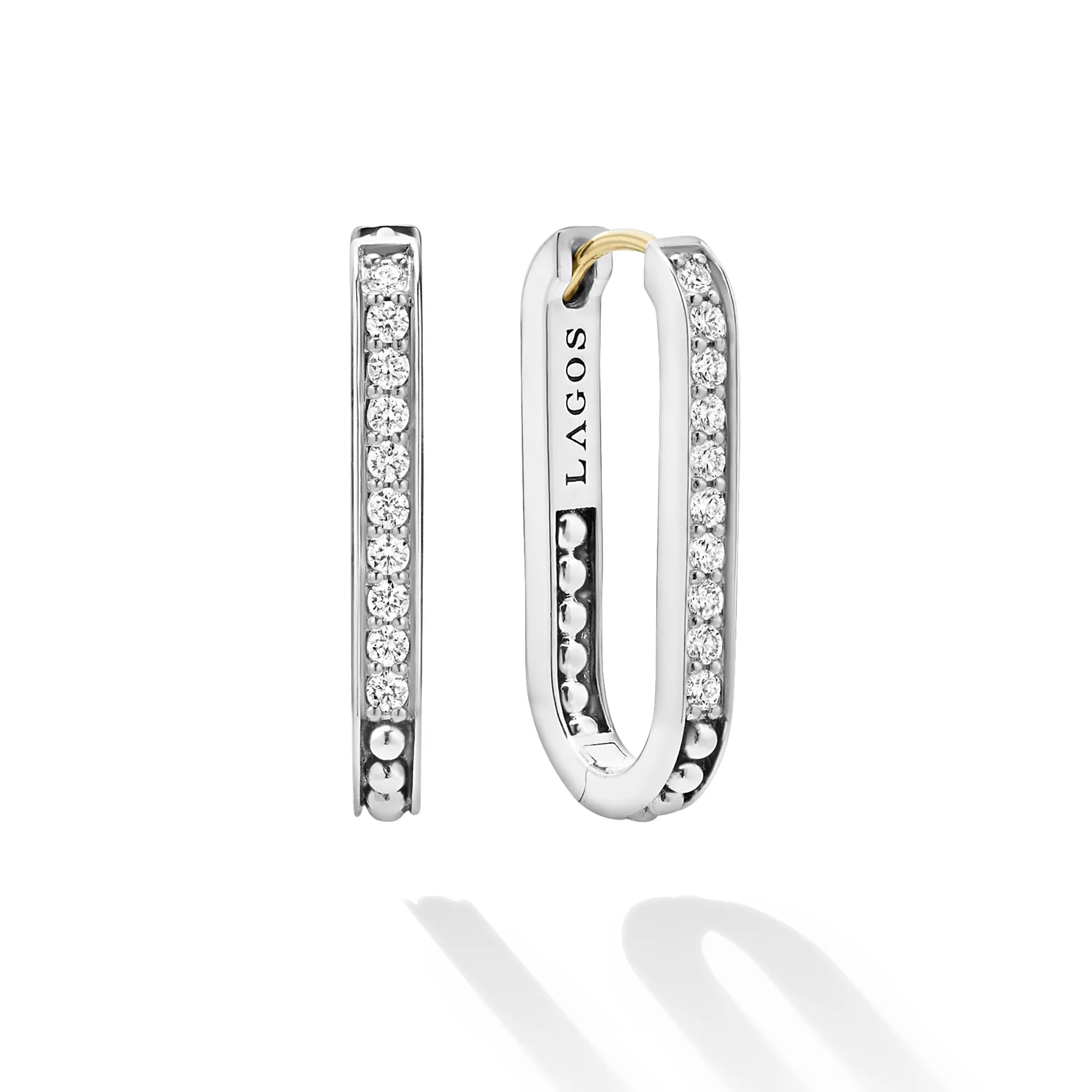 Caviar Spark Linear Diamond Earrings and Necklace Gift Set sold by LAGOS product image thumbnail 2