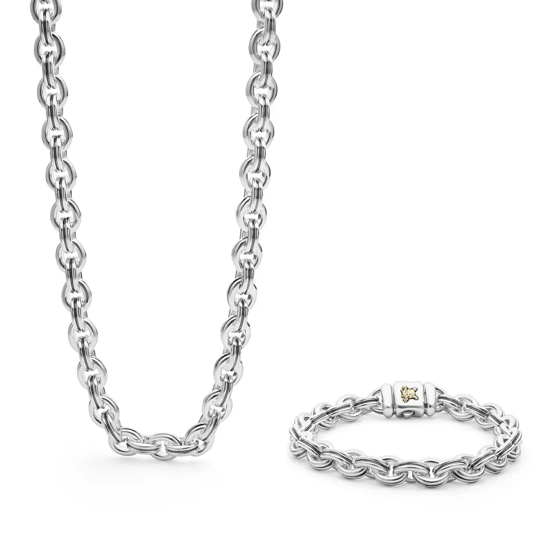 Anthem Double Link Curb Chain Gift Set sold by LAGOS