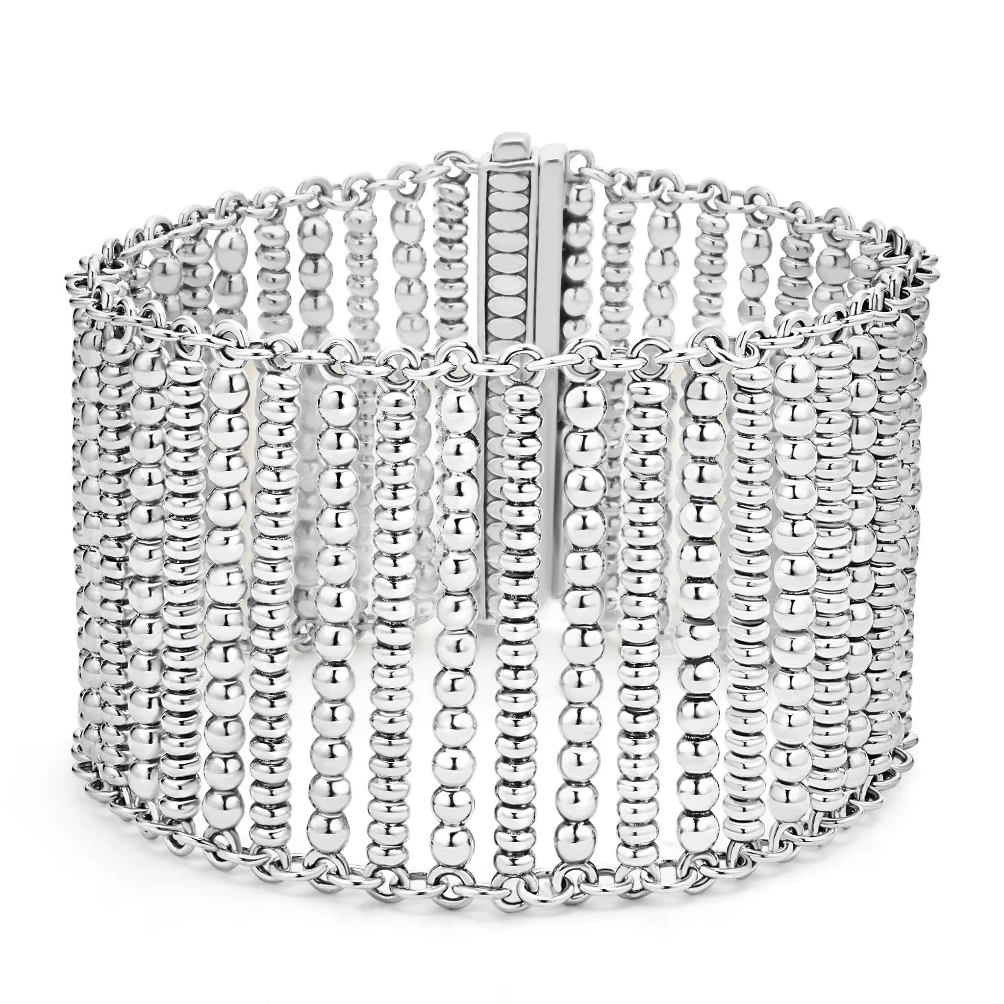 Signature Caviar Caviar Beaded Statement Bracelet | 38mm sold by LAGOS