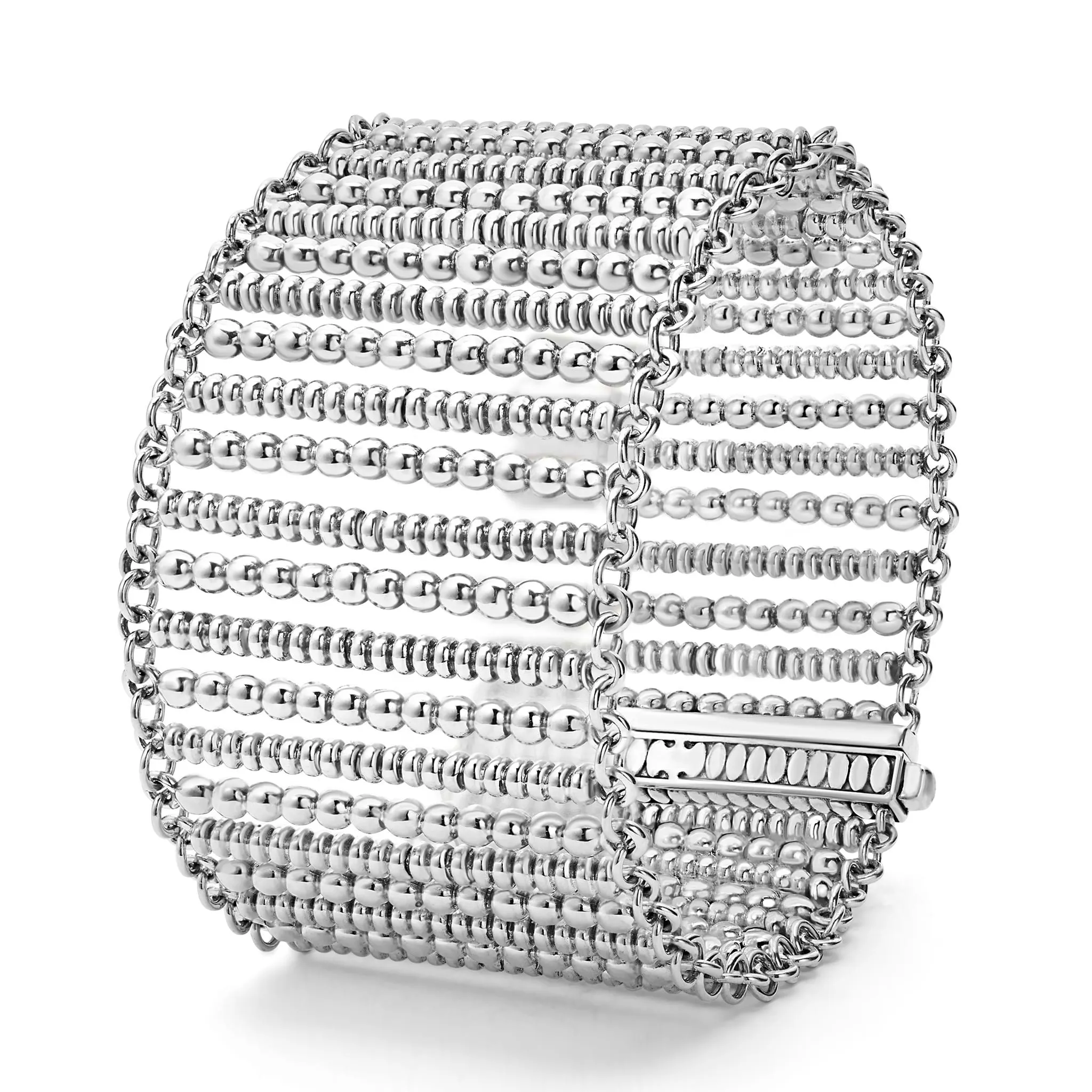 Signature Caviar Caviar Beaded Statement Bracelet | 38mm sold by LAGOS product image thumbnail 5