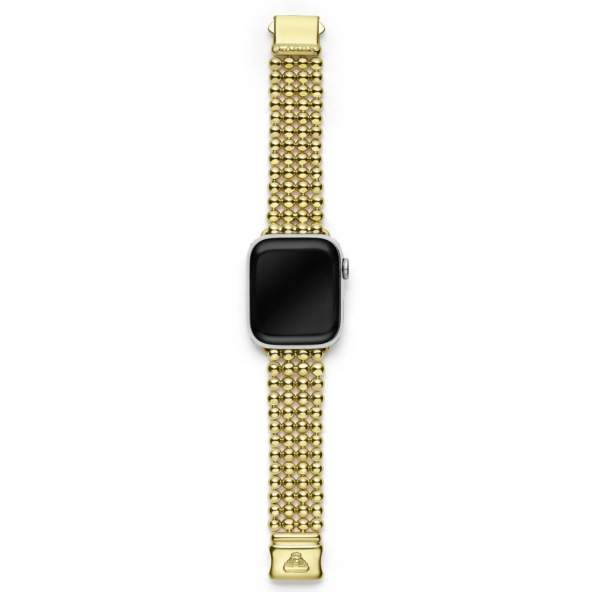 Smart Caviar 18K Gold Infinite Caviar Beaded Watch Bracelet - 38-45mm sold by LAGOS product image thumbnail 3