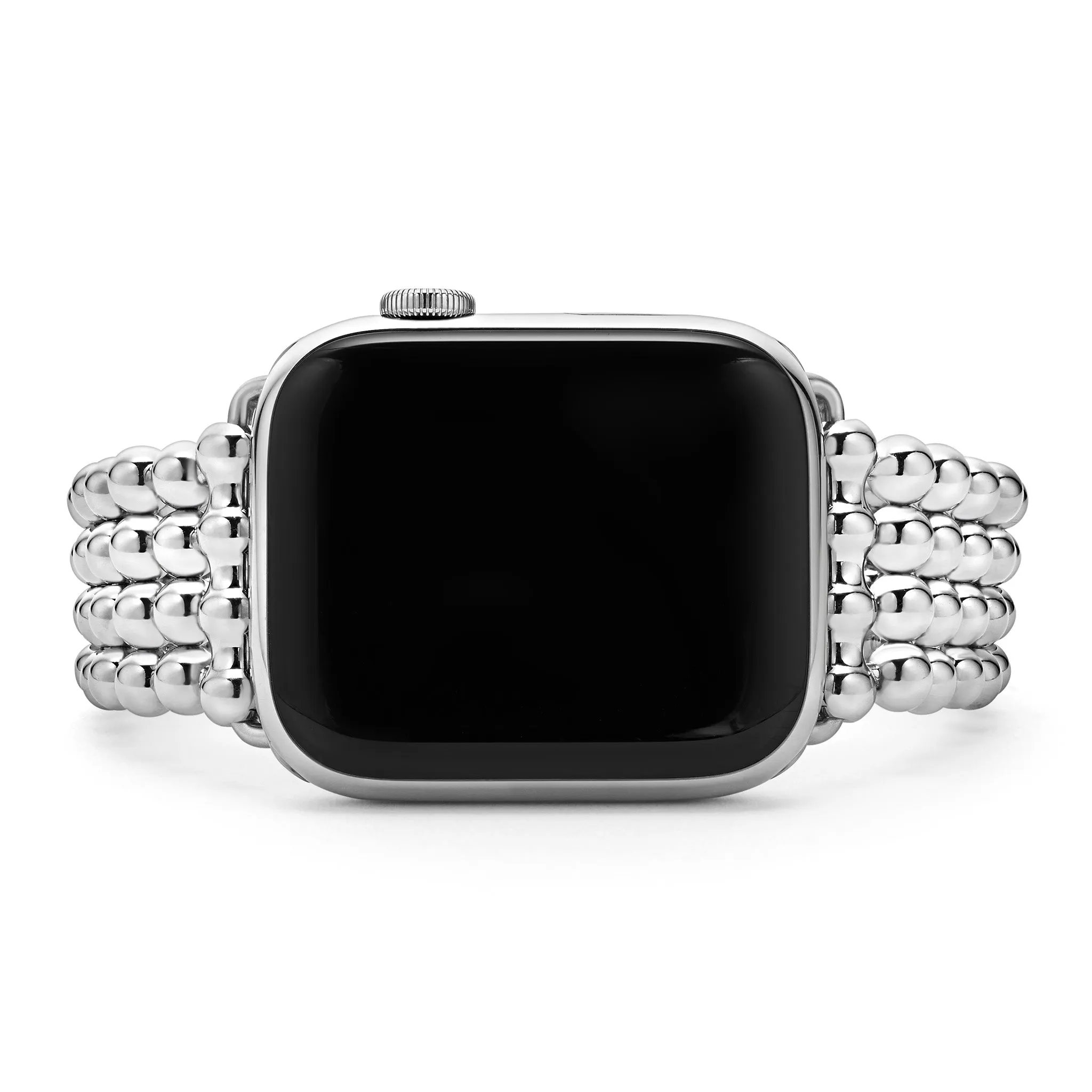 Smart Caviar Stainless Steel Infinite Caviar Beaded Watch Bracelet - 42mm-49mm sold by LAGOS product image thumbnail 3