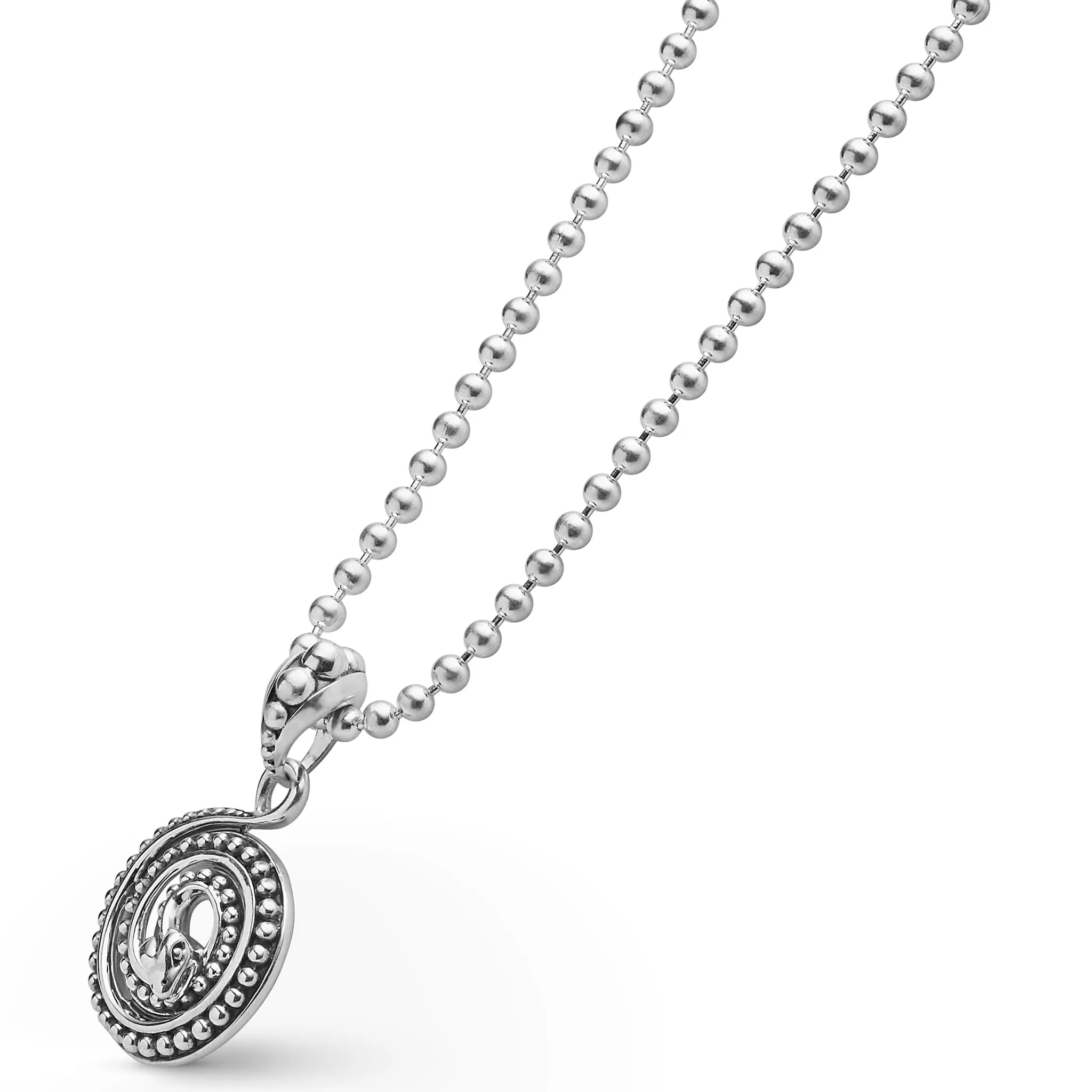 Anthem Coiled Serpent Amulet Necklace sold by LAGOS product image thumbnail 4