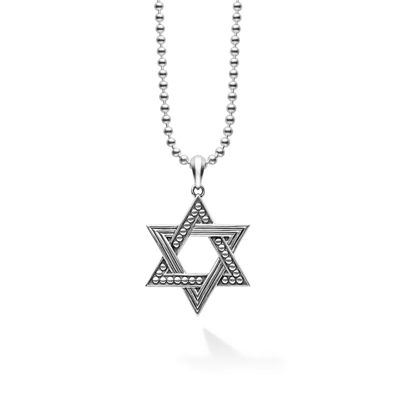 Anthem Star of David Amulet Necklace sold by LAGOS