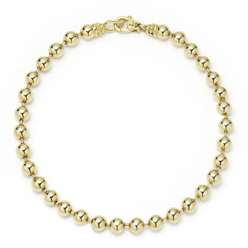Anthem 18K Gold Ball Chain Bracelet sold by LAGOS