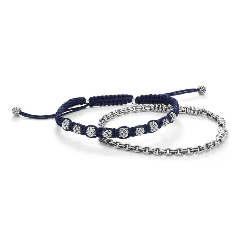 Anthem Macrame Link Bracelet Gift Set sold by LAGOS