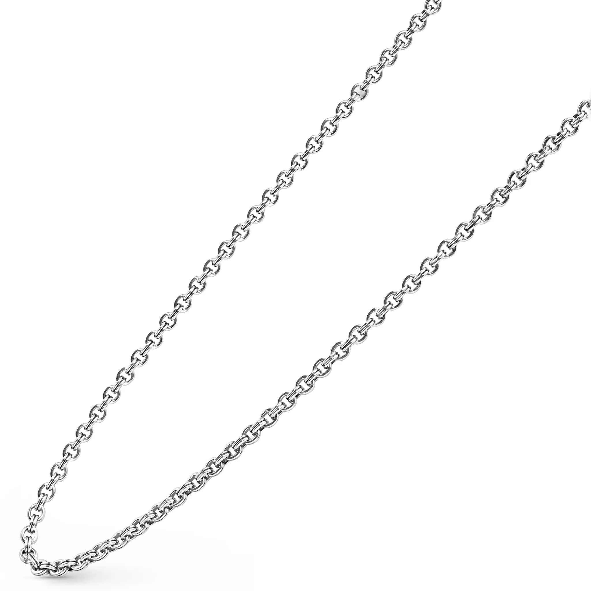 Anthem Double Link Chain Necklace | 4mm sold by LAGOS product image thumbnail 4