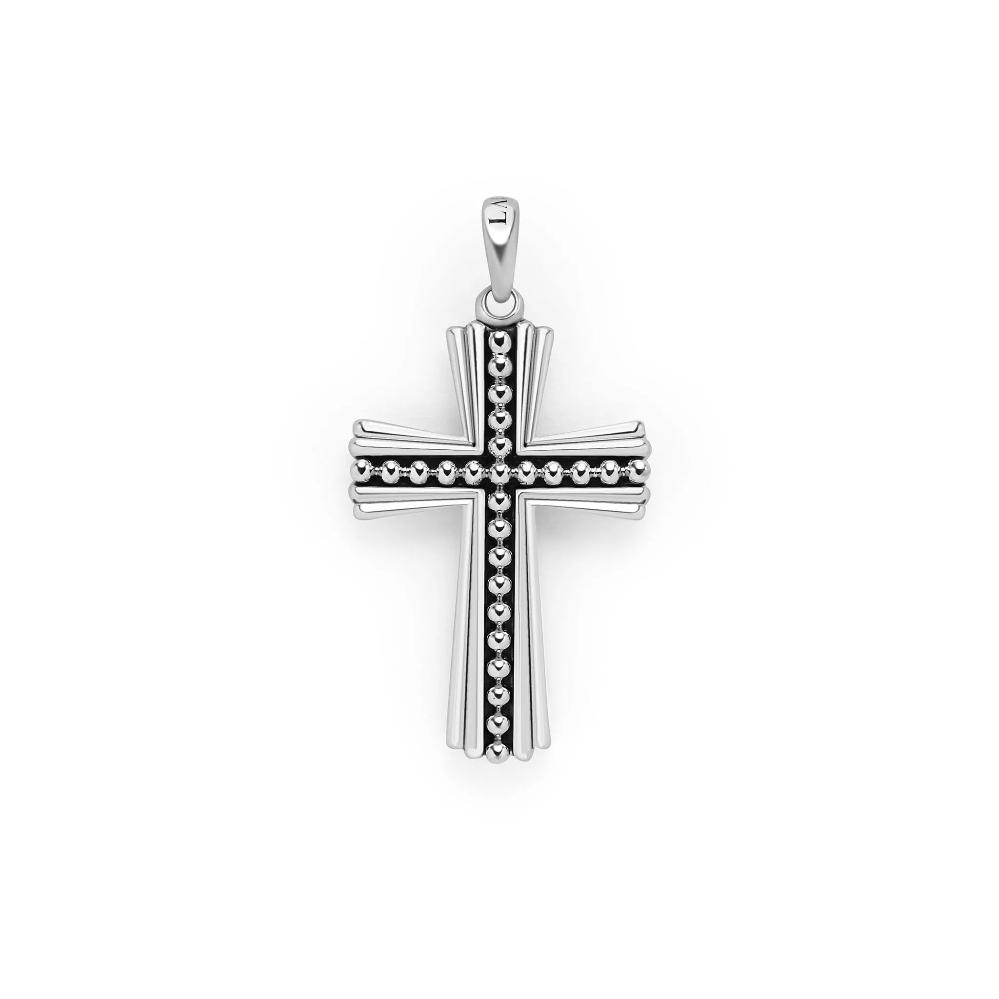 Anthem Two-Tone Cross Amulet sold by LAGOS product image thumbnail 3