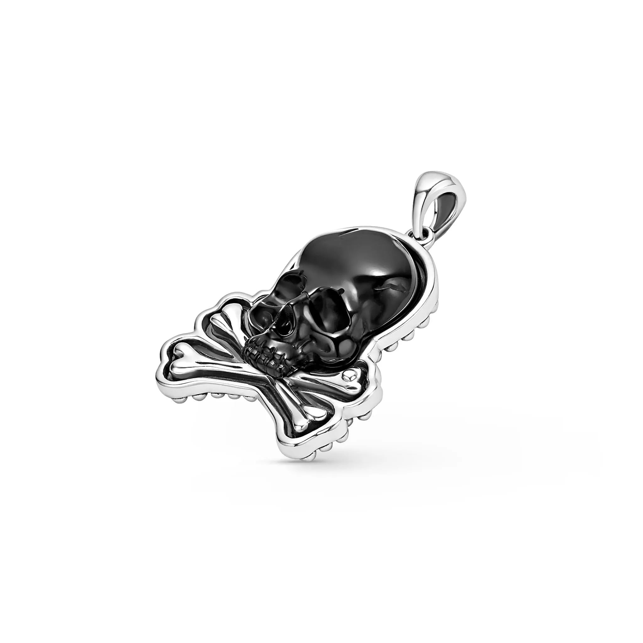 Anthem Black Agate Skull Amulet sold by LAGOS product image thumbnail 3