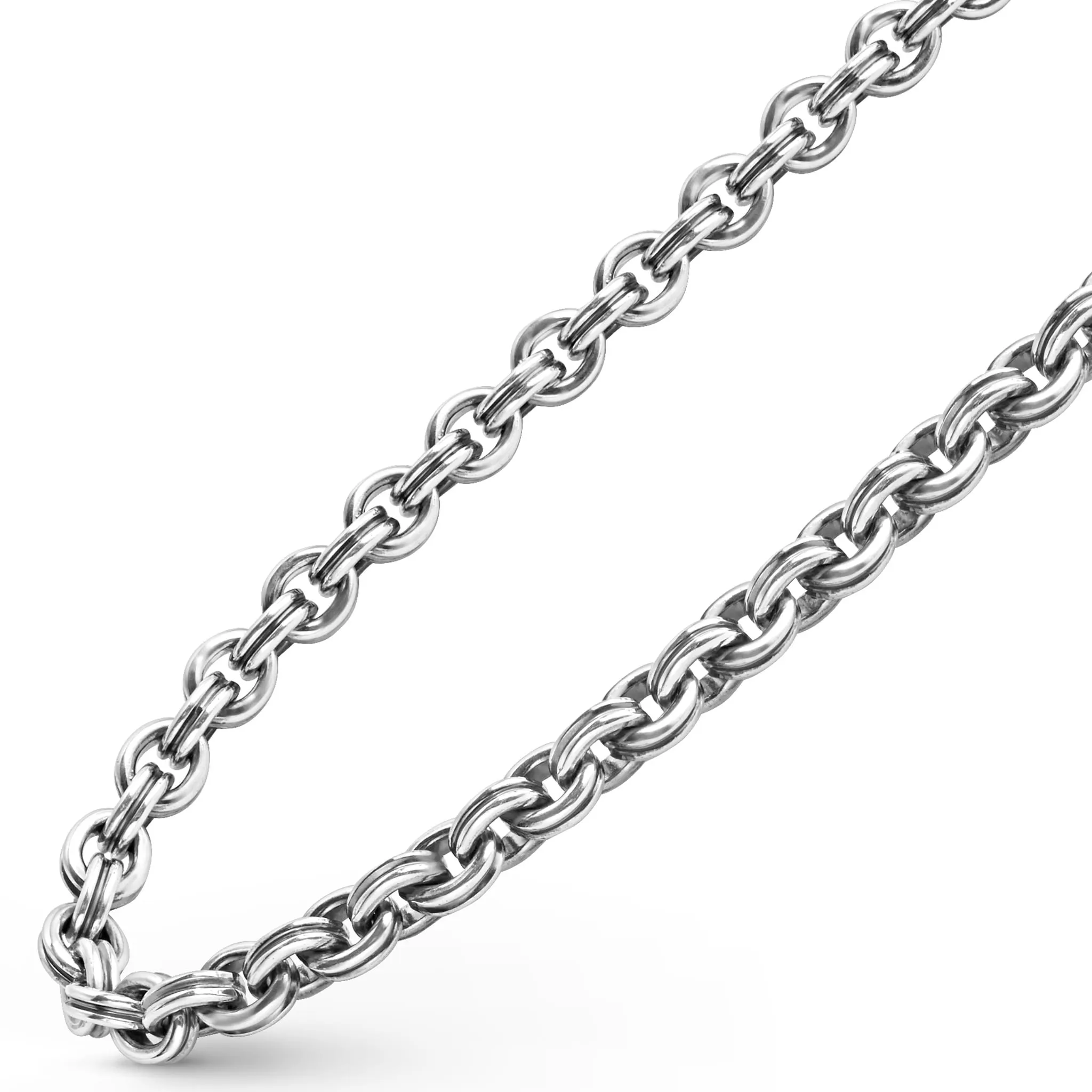 Anthem Double Link Chain Necklace | 9.5mm sold by LAGOS product image thumbnail 4