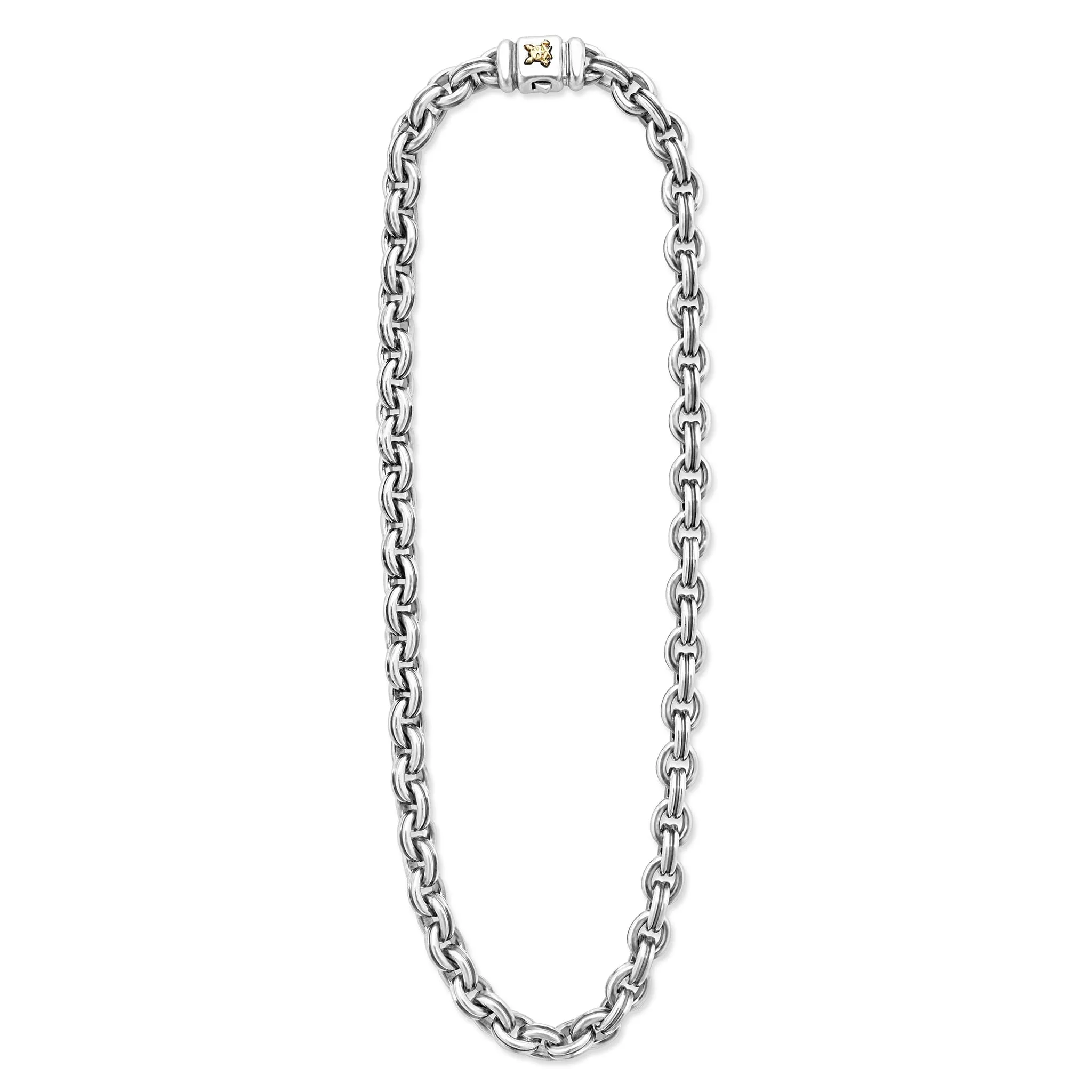 Anthem Double Link Chain Necklace | 9.5mm sold by LAGOS product image thumbnail 3