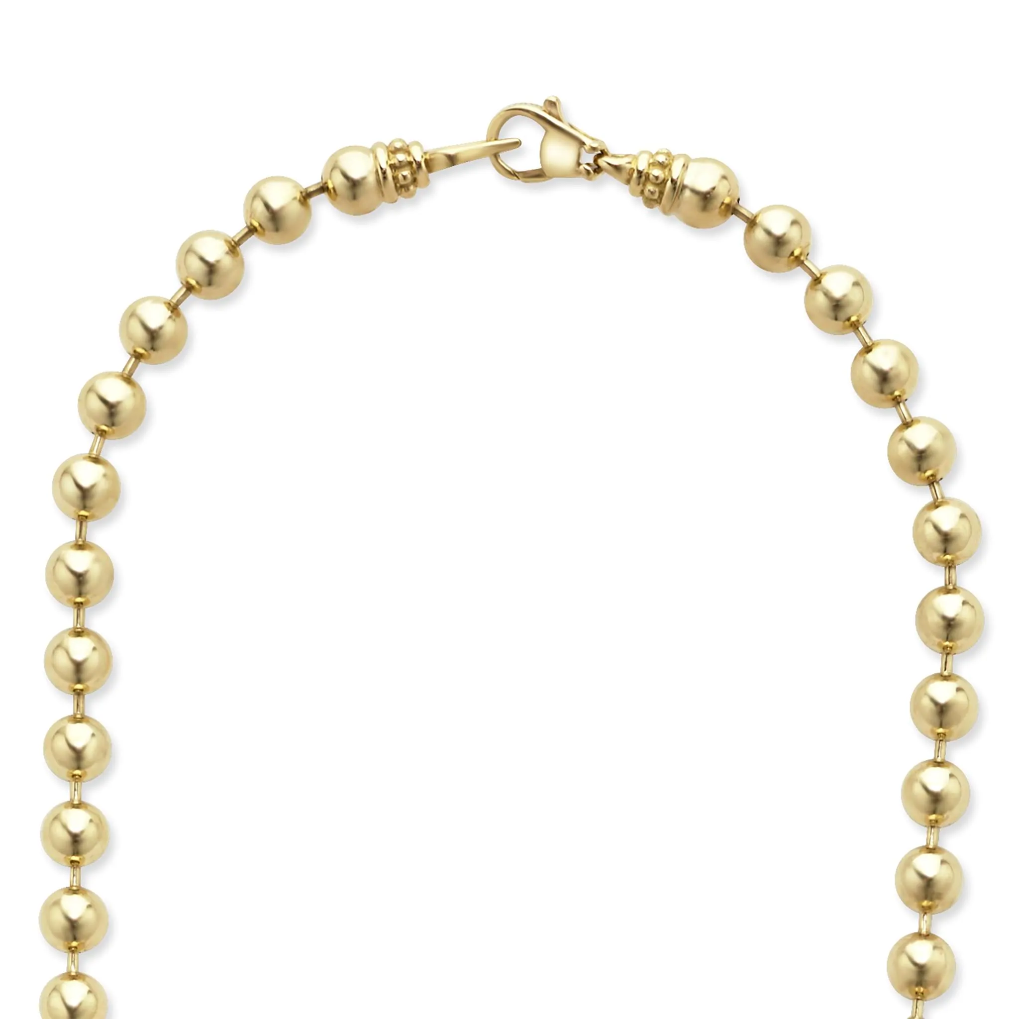 Anthem 18K Gold Ball Chain Necklace sold by LAGOS product image thumbnail 5