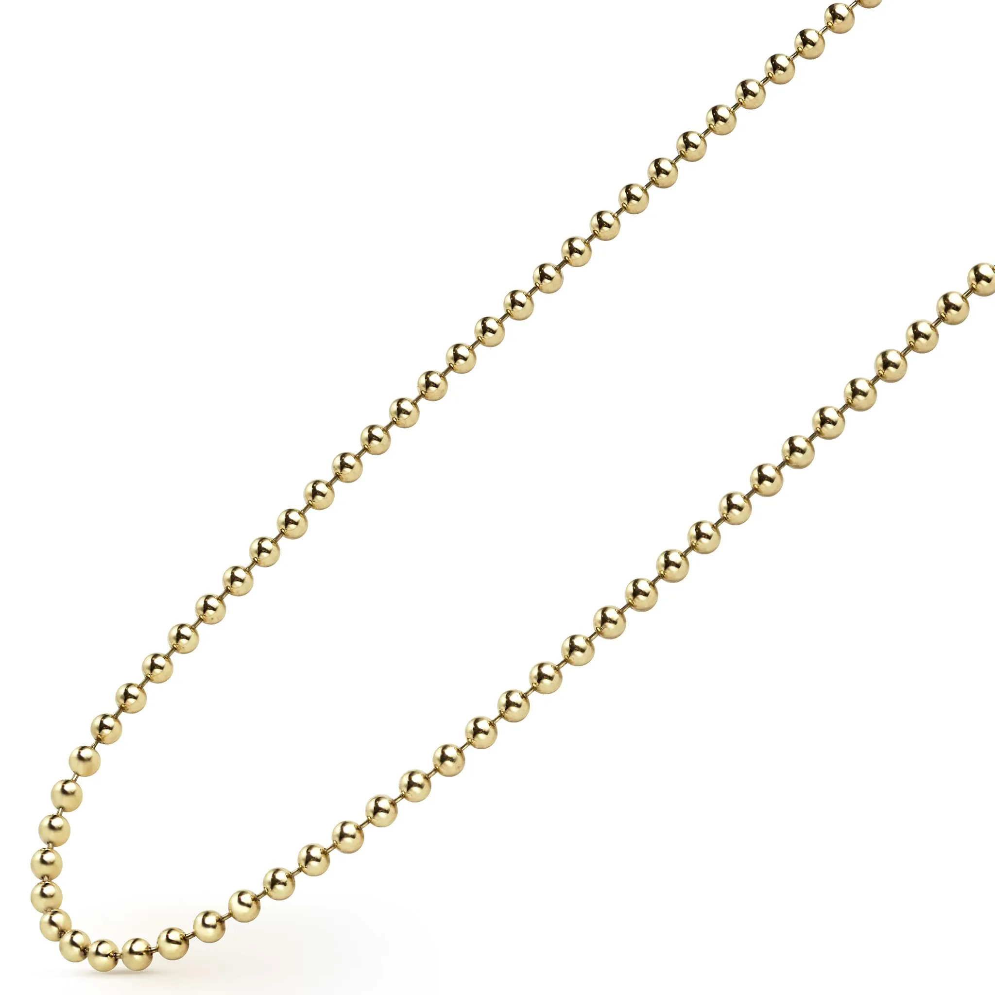 Anthem 18K Gold Ball Chain Necklace sold by LAGOS product image thumbnail 4