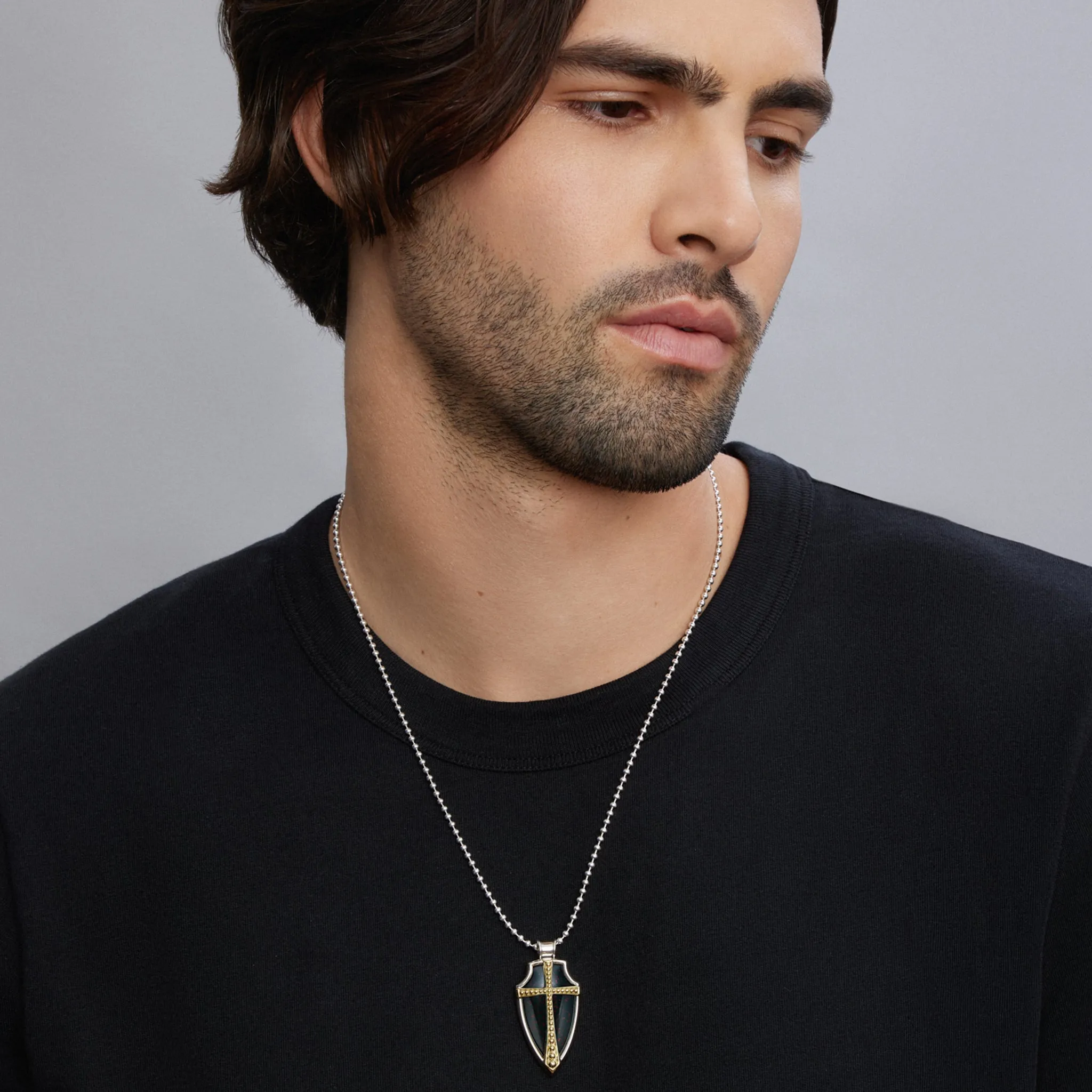 Anthem Bloodstone Shield Amulet sold by LAGOS product image thumbnail 2