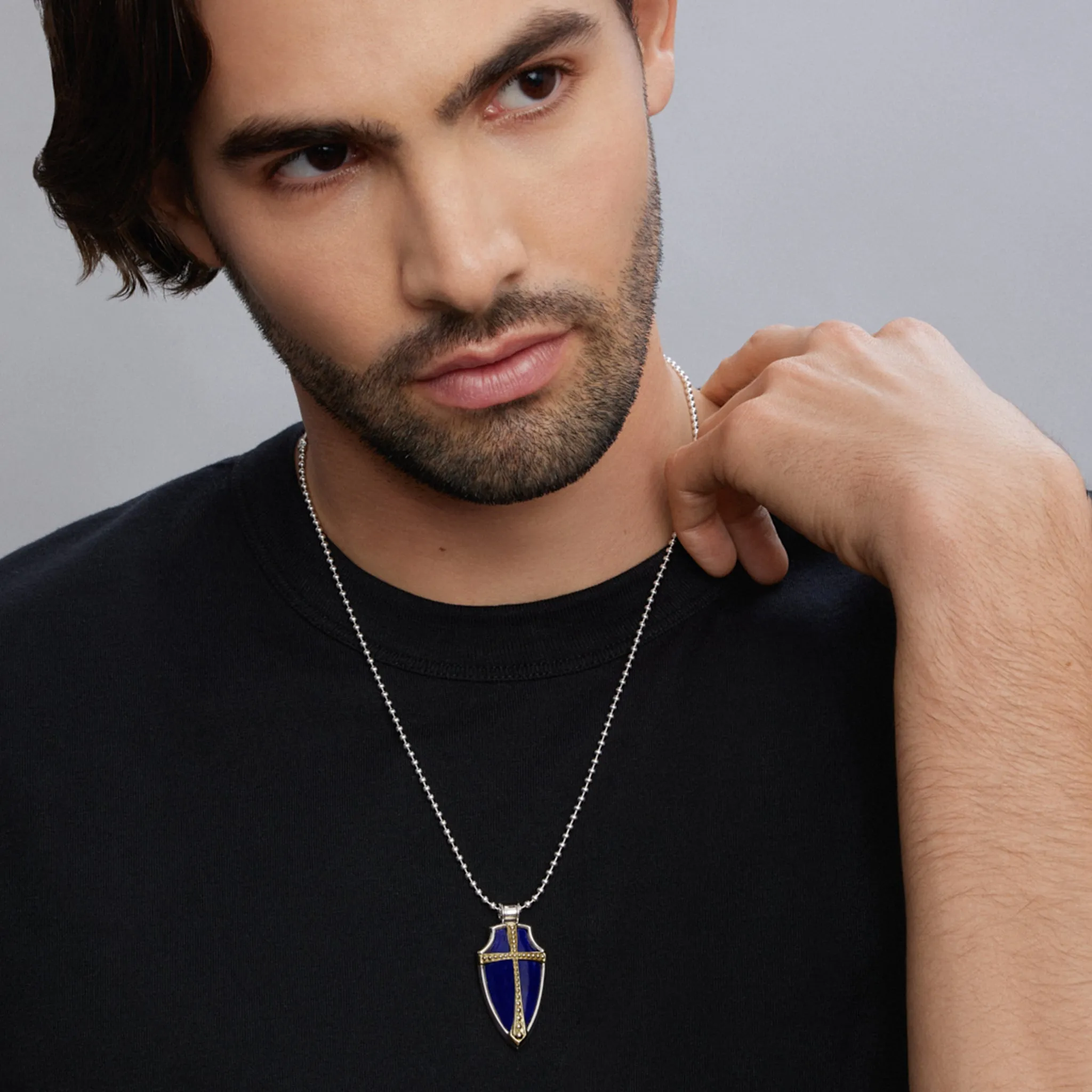 Anthem Lapis Shield Amulet sold by LAGOS product image thumbnail 2