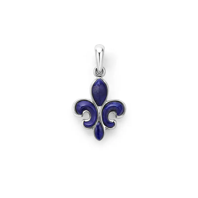 Anthem Lapis Fleur De Lis Amulet sold by LAGOS