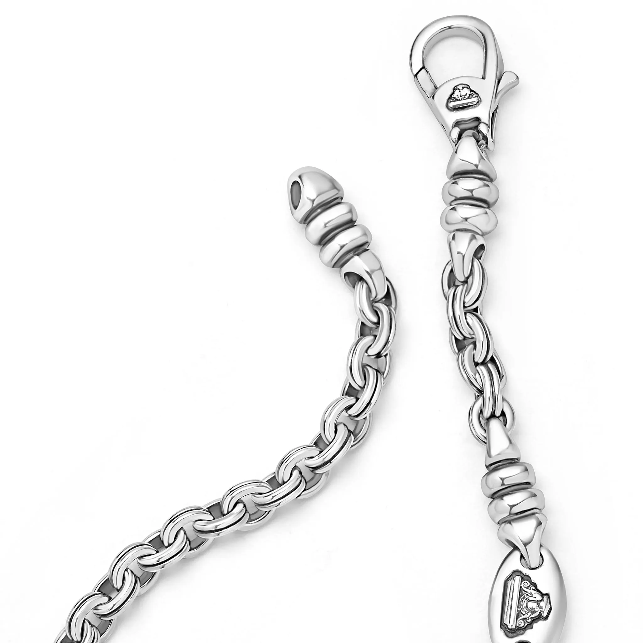 Anthem Double Link Chain Bracelet | 4mm sold by LAGOS product image thumbnail 4