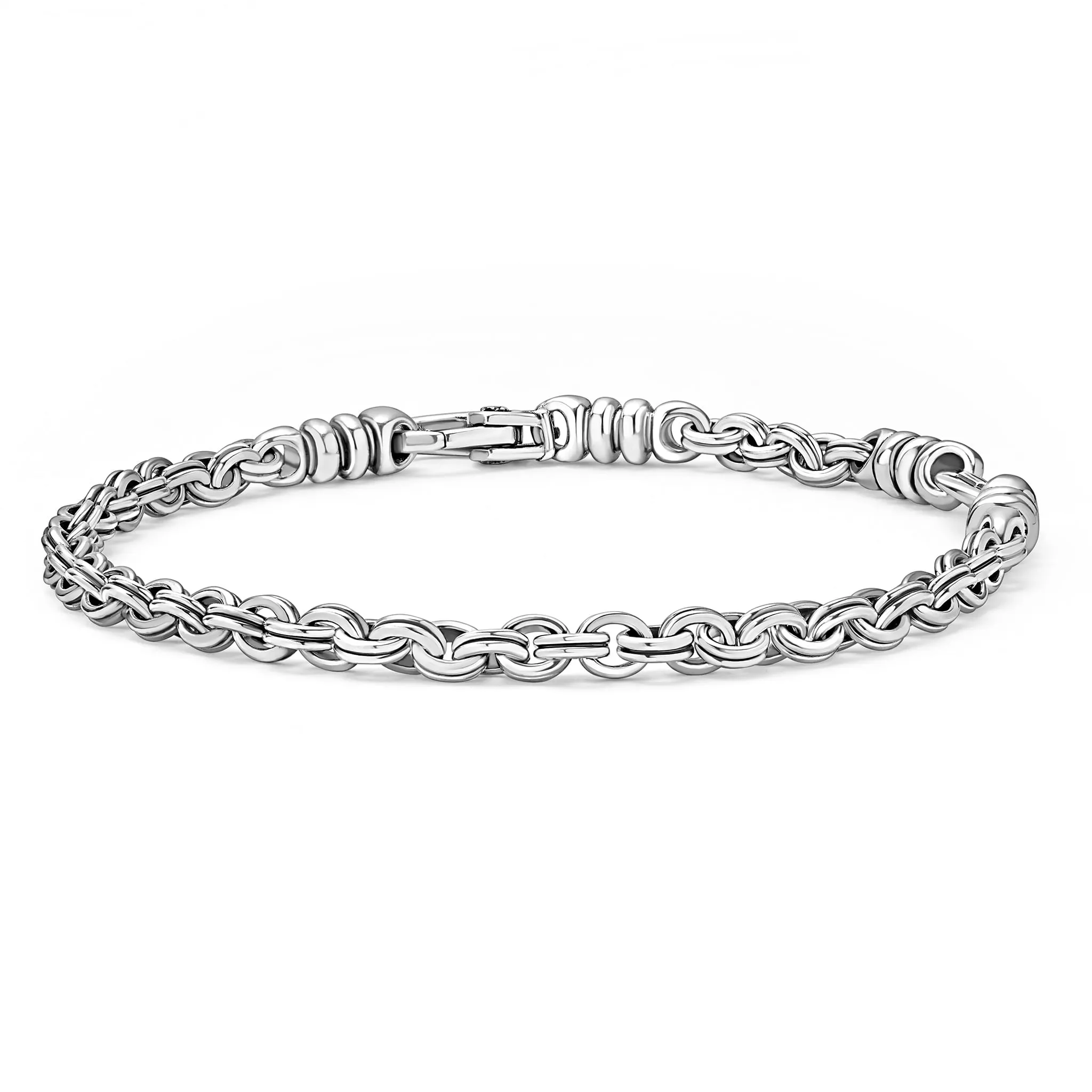 Anthem Double Link Chain Bracelet | 4mm sold by LAGOS product image thumbnail 3