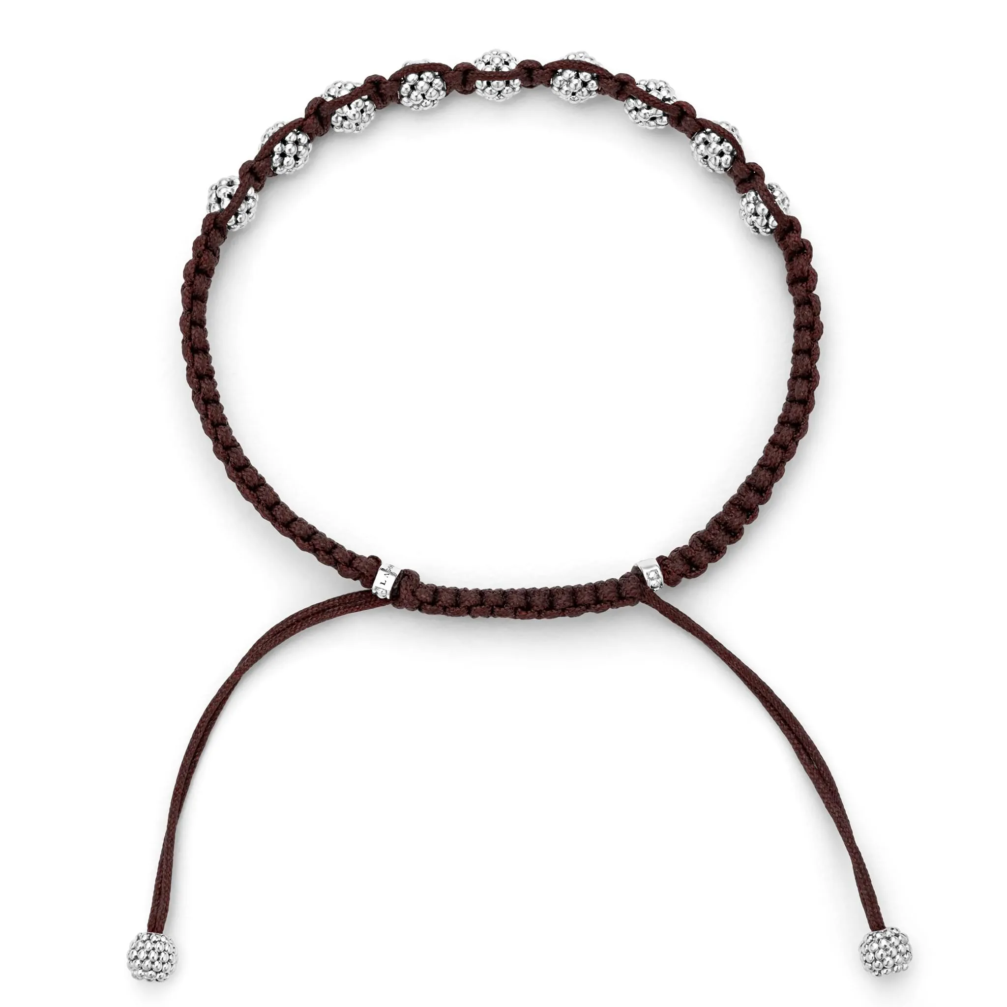 Anthem Brown Macrame Bracelet sold by LAGOS product image thumbnail 3