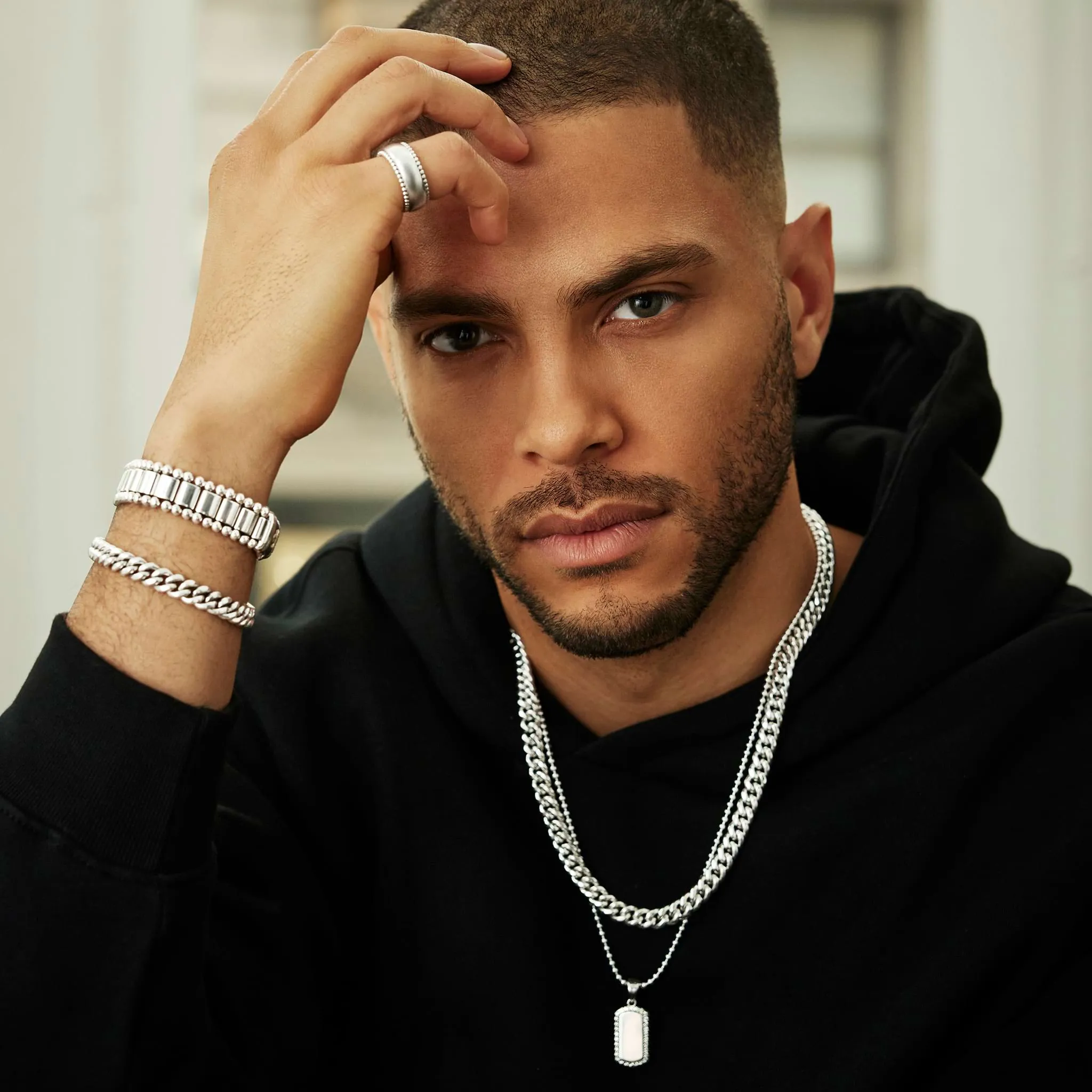 Anthem Silver Band Ring sold by LAGOS product image thumbnail 5