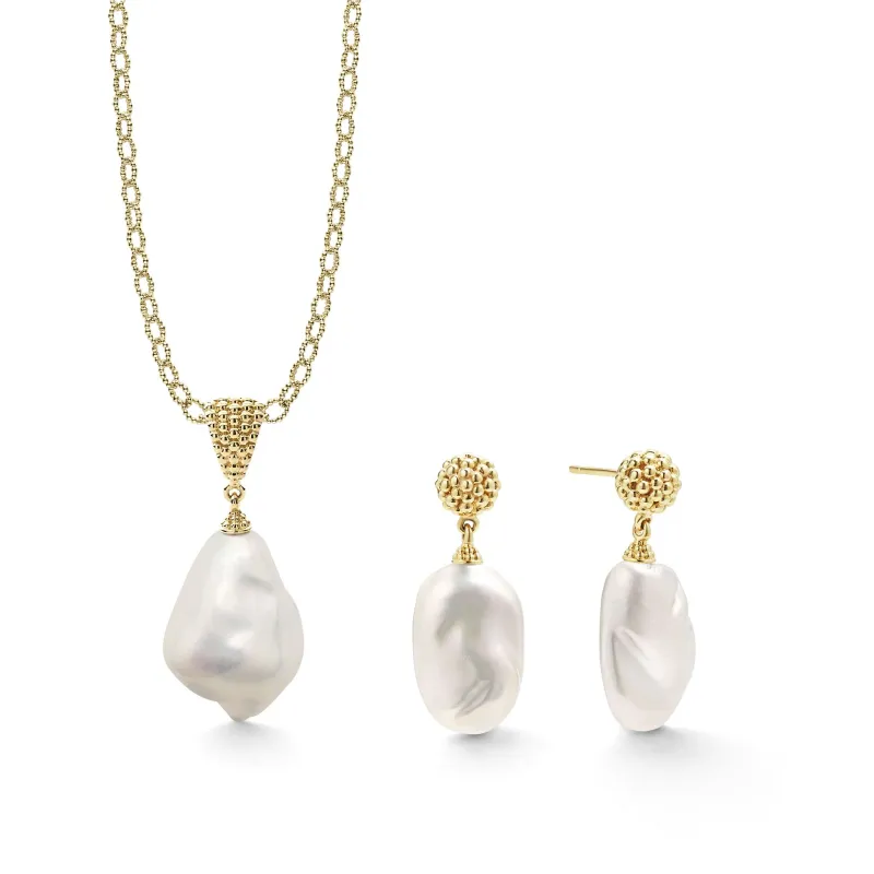Luna Baroque Pearl Gift Set sold by LAGOS