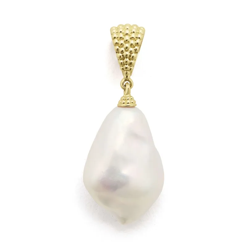 Luna Baroque Pearl Pendant sold by LAGOS