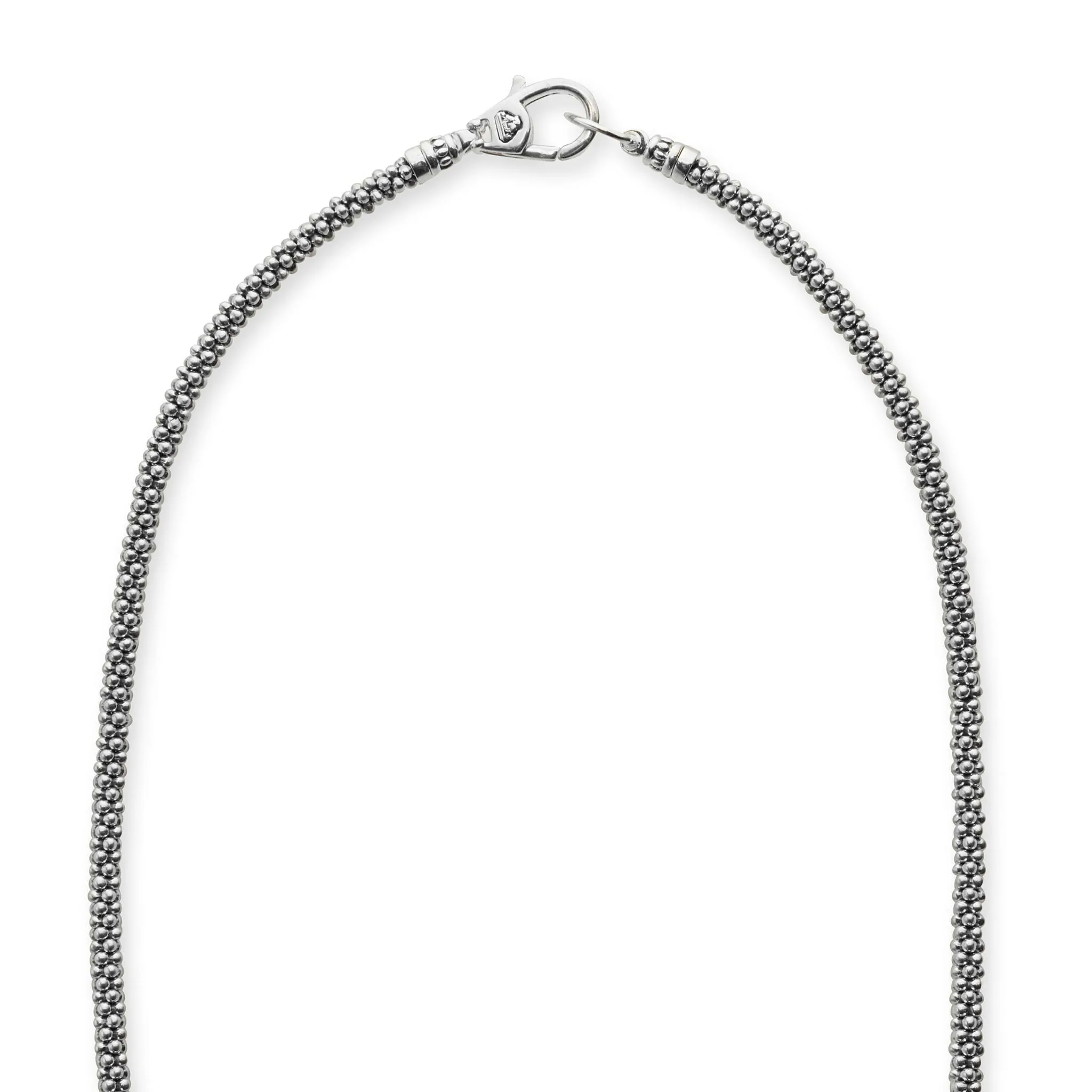 Luna Pearl Diamond Caviar Necklace sold by LAGOS product image thumbnail 5