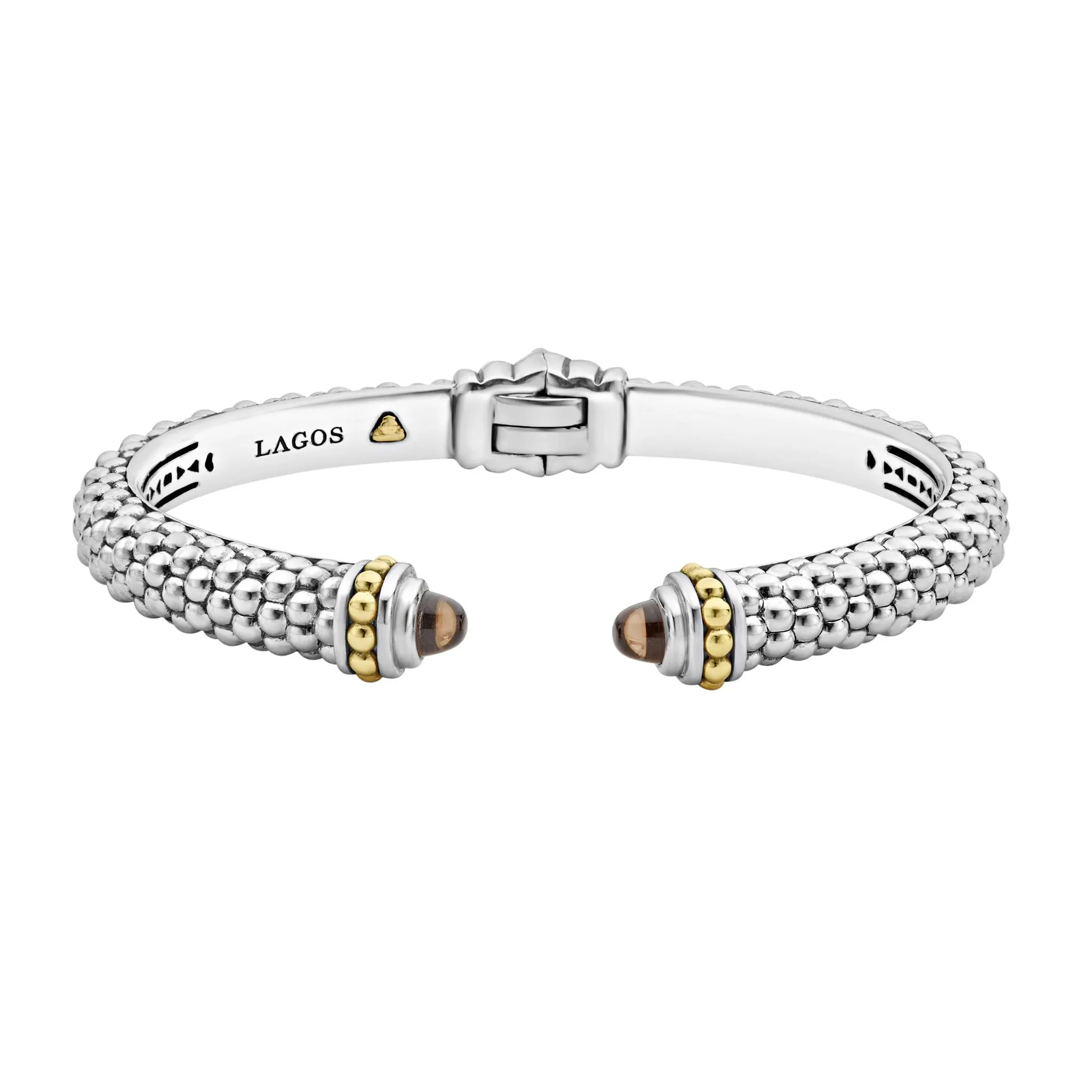 Rittenhouse Smokey Quartz Gemstone Cuff Bracelet sold by LAGOS