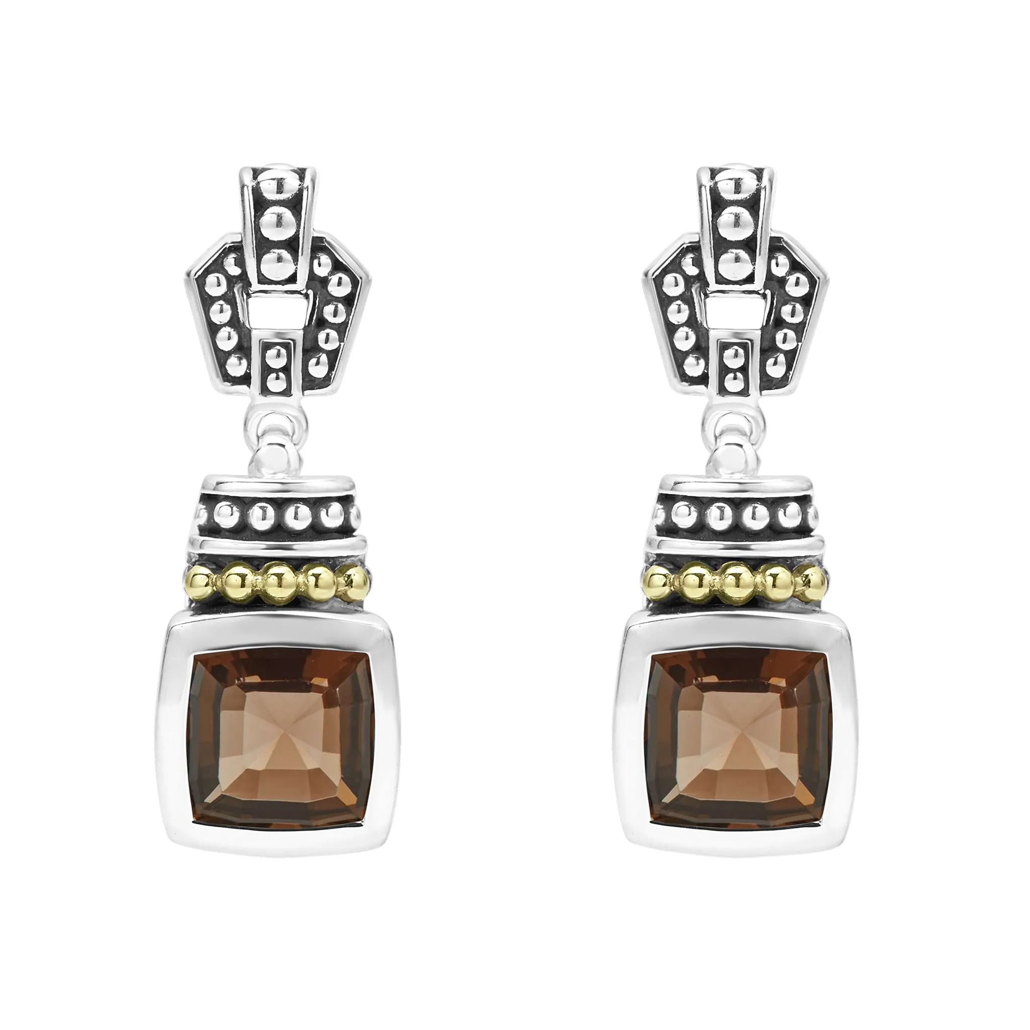 Rittenhouse Smokey Quartz Gemstone Drop Earrings sold by LAGOS product image thumbnail 3