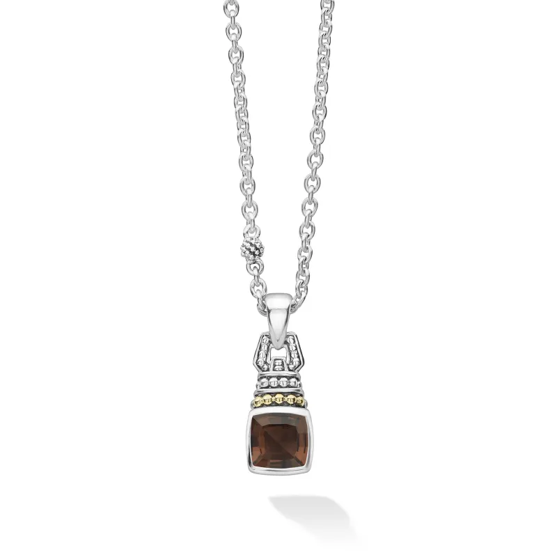 Rittenhouse Smokey Quartz Gemstone Pendant Necklace sold by LAGOS