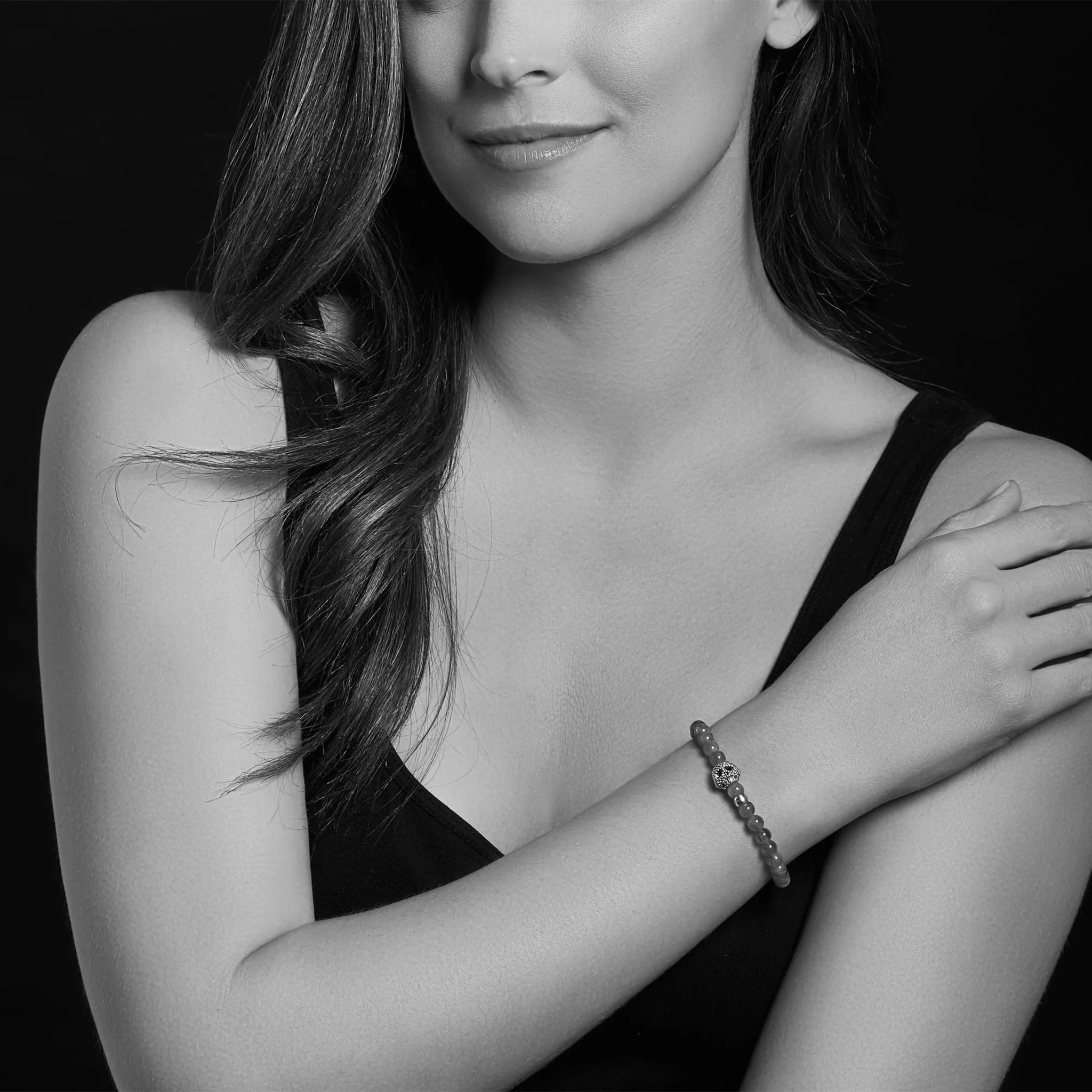 Anthem Turquoise Skull Bead Bracelet sold by LAGOS product image thumbnail 4