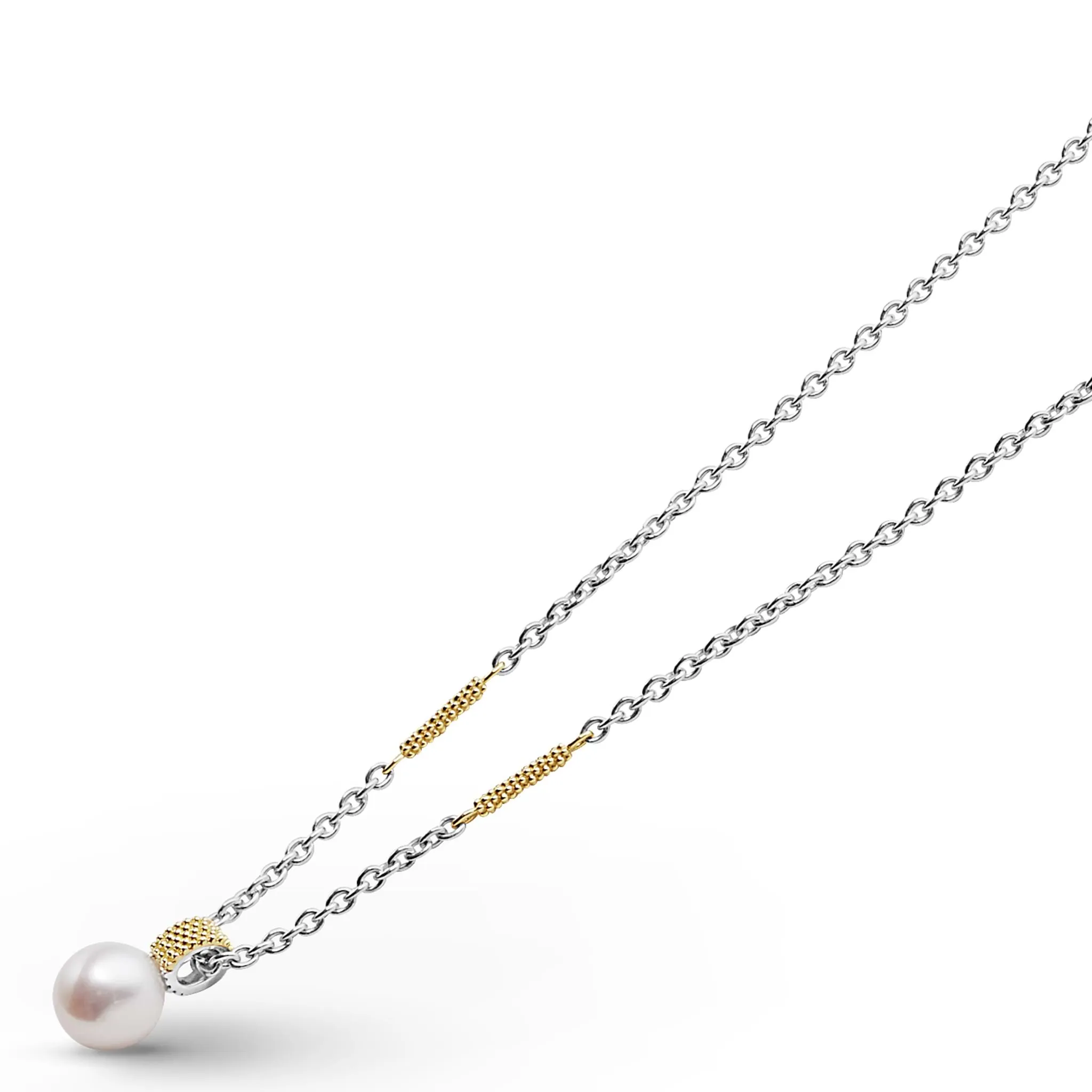 Luna Pearl Pendant Necklace sold by LAGOS product image thumbnail 4