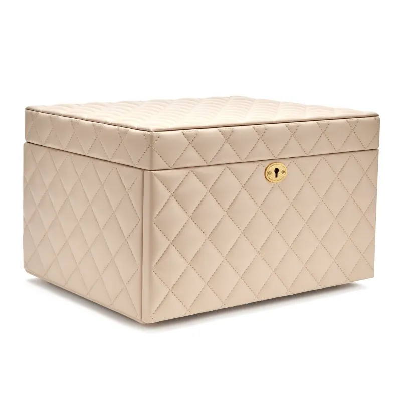Accessories Large Quilted Jewelry Box sold by LAGOS