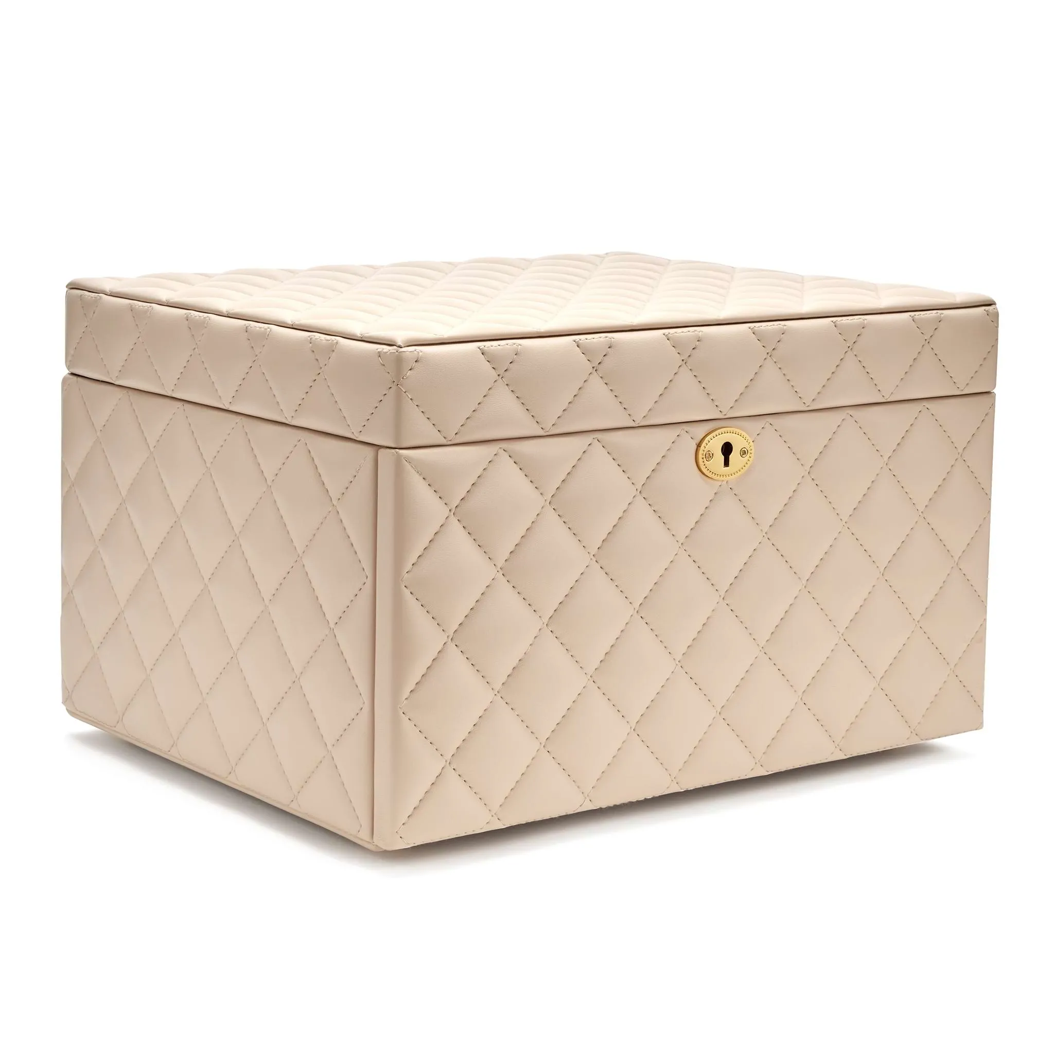 Accessories Large Quilted Jewelry Box sold by LAGOS