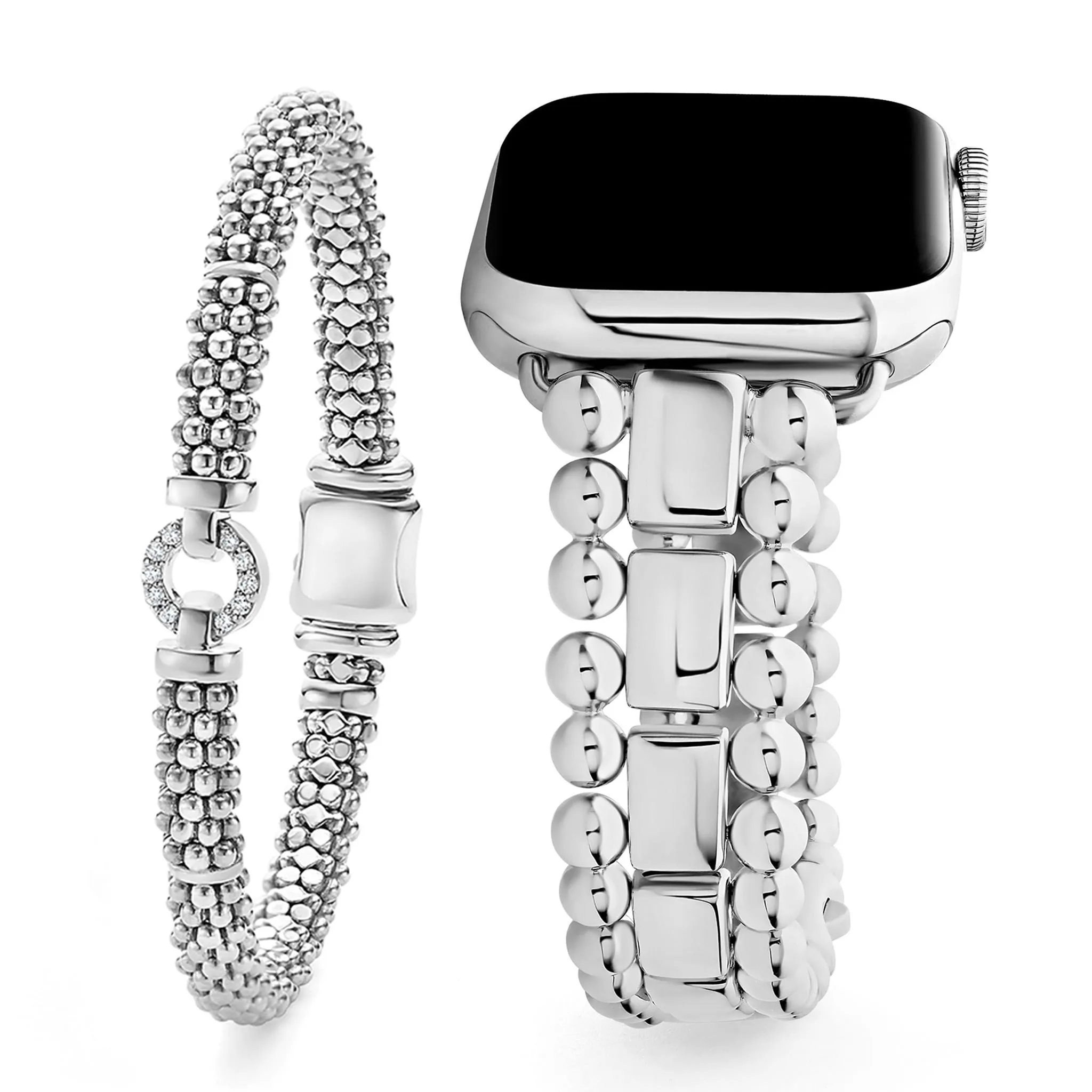 Smart Caviar Caviar Beaded Diamond Bracelet Gift Set sold by LAGOS