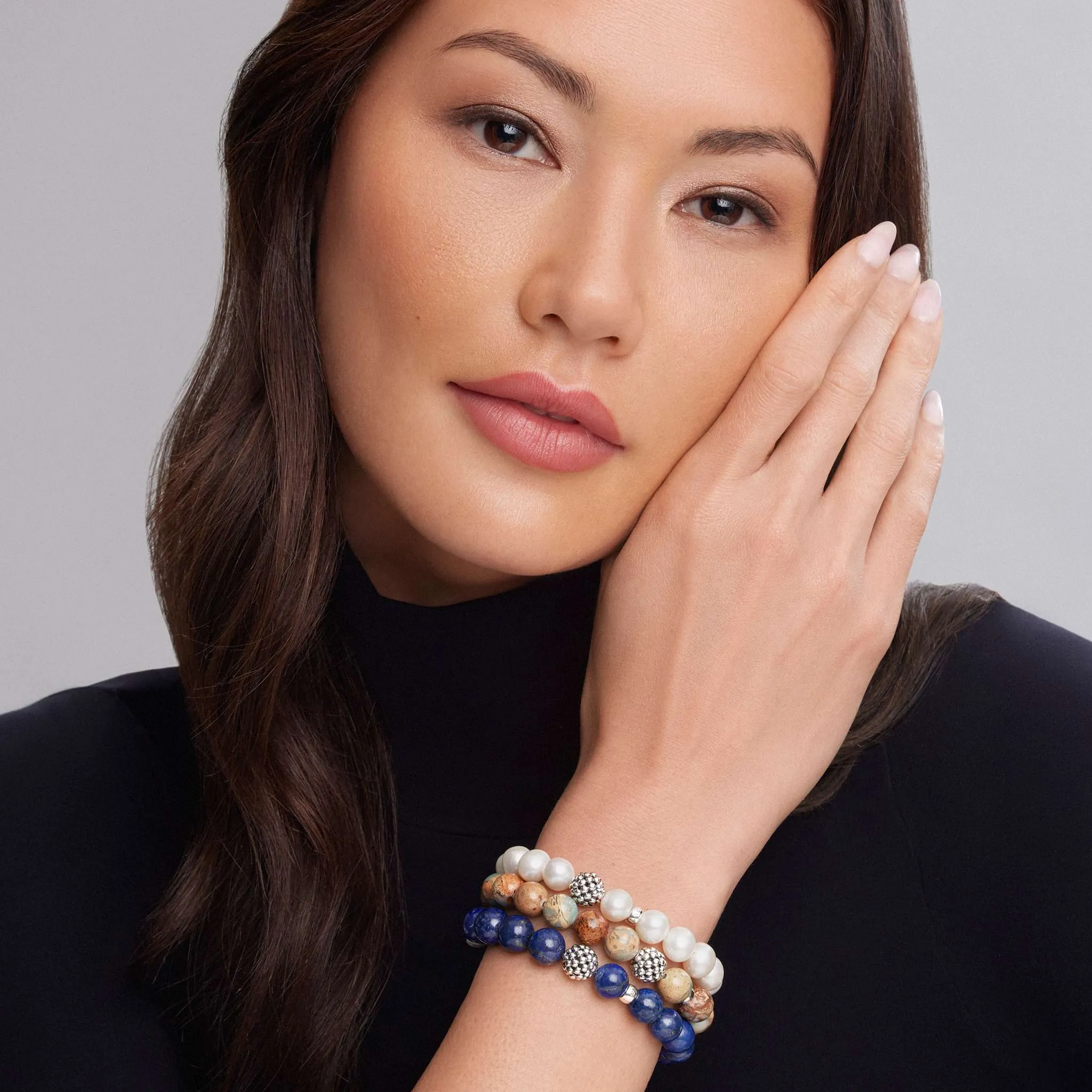 Maya Gemstone Stretch Bracelet Gift Set sold by LAGOS product image thumbnail 2