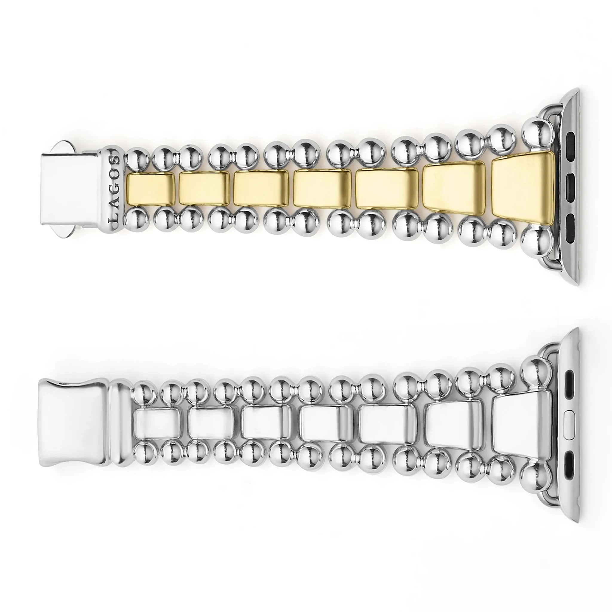 Smart Caviar 18K Gold and Sterling Silver Watch Bracelet-42-49mm sold by LAGOS product image thumbnail 3